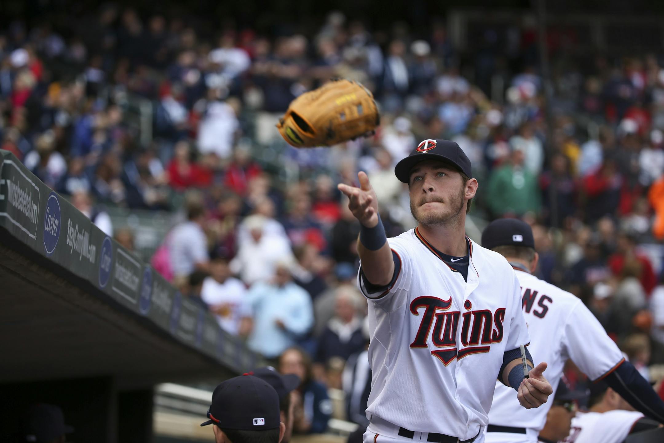Twins catcher Chris Herrmann
