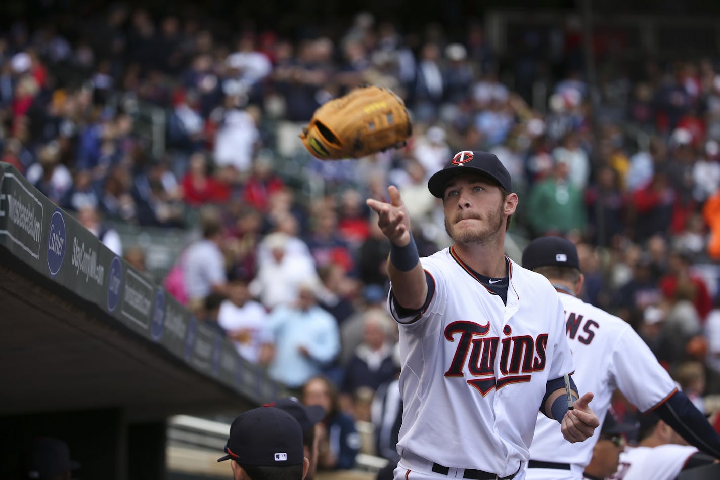 Twins catcher Chris Herrmann