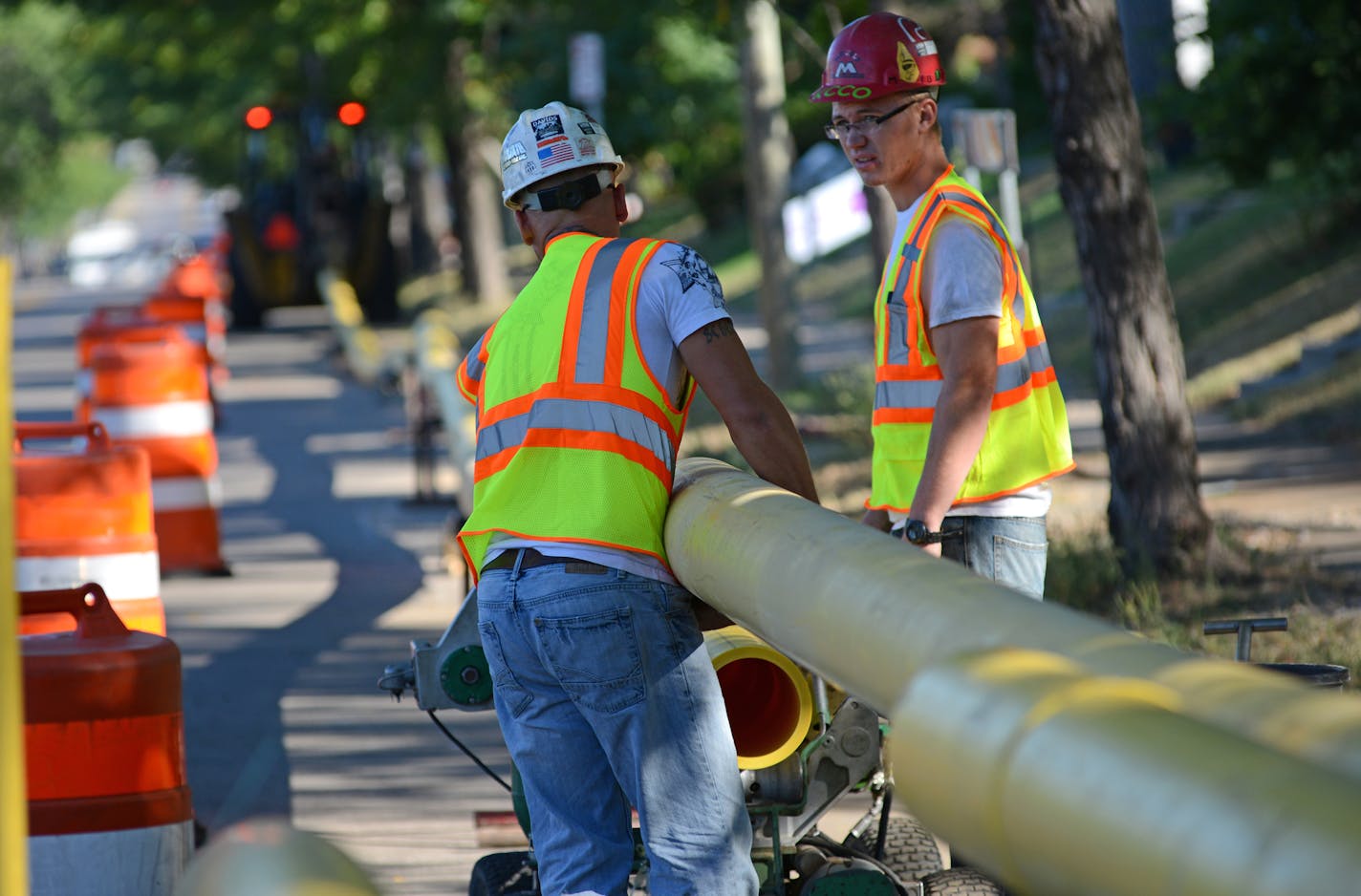 More rate hikes are on the way for CenterPoint Energy's natural gas customers in Minnesota. A 5 percent interim increase that takes effect Oct. 1 was approved Thursday by utility regulators, but it likely is the first in a series. The state's largest natural gas supplier says it is ramping up investments in its delivery system to replace old, corroding pipes and other infrastructure and to comply with tougher government pipeline standards. Michels pipeline contractors were working along France A