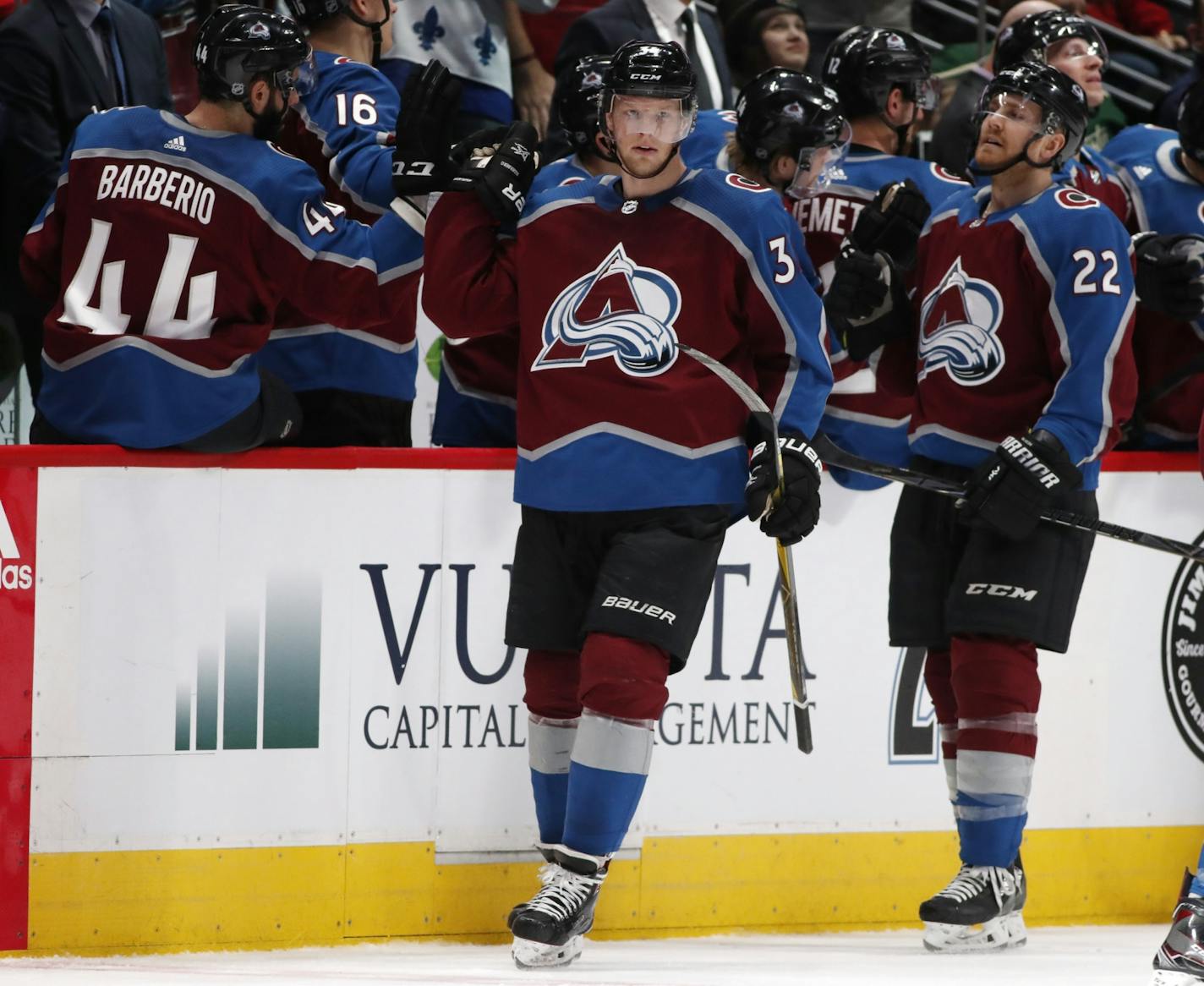 Colorado Avalanche center Carl Soderberg