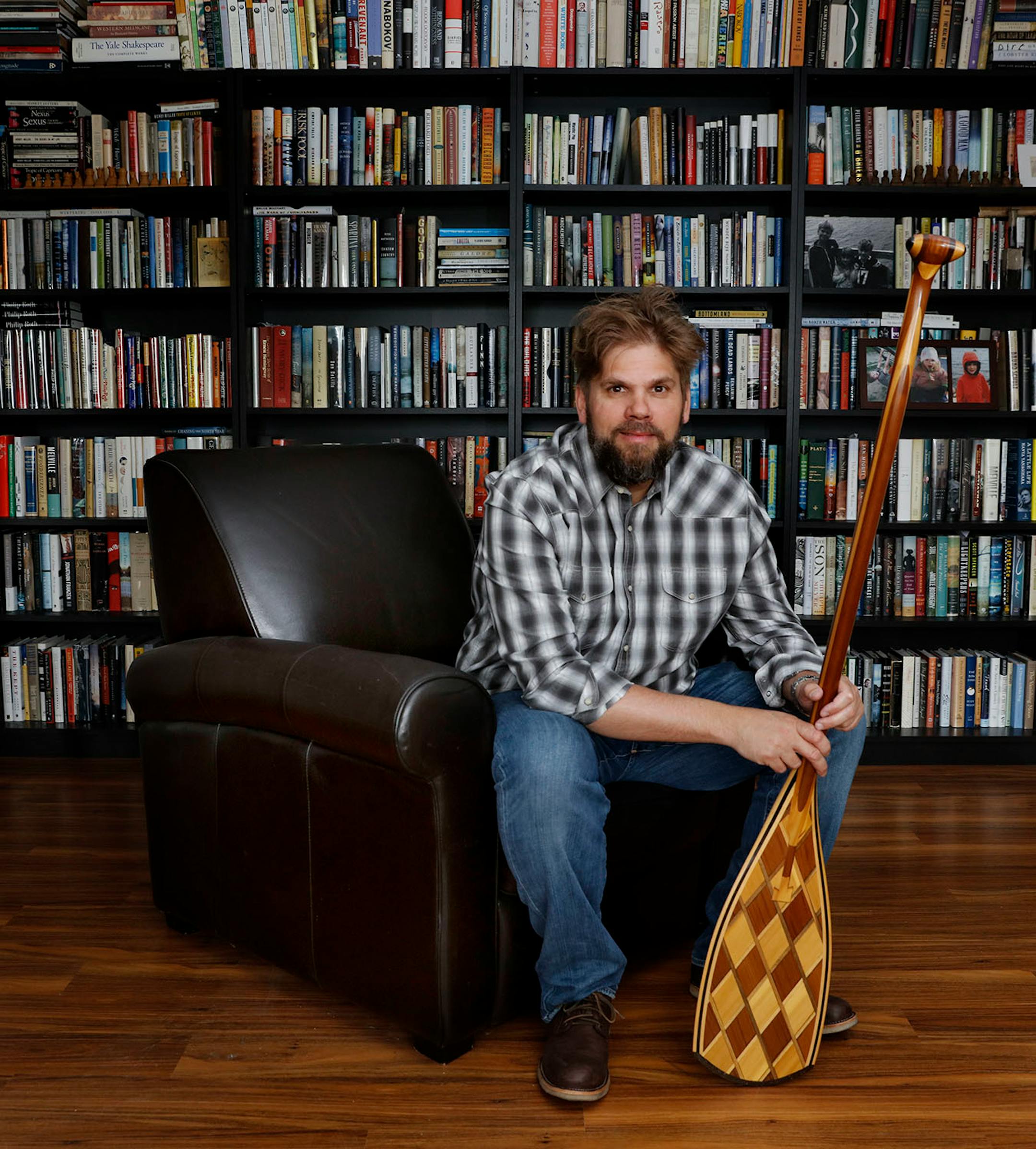 Local author, Peter Geye s making a name with his novels based around the North Shore area.