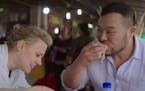 Breakfast, Lunch & Dinner - Season 1 David Chang and Kate McKinnon trying street food in Phnom Penh
credit: Netflix