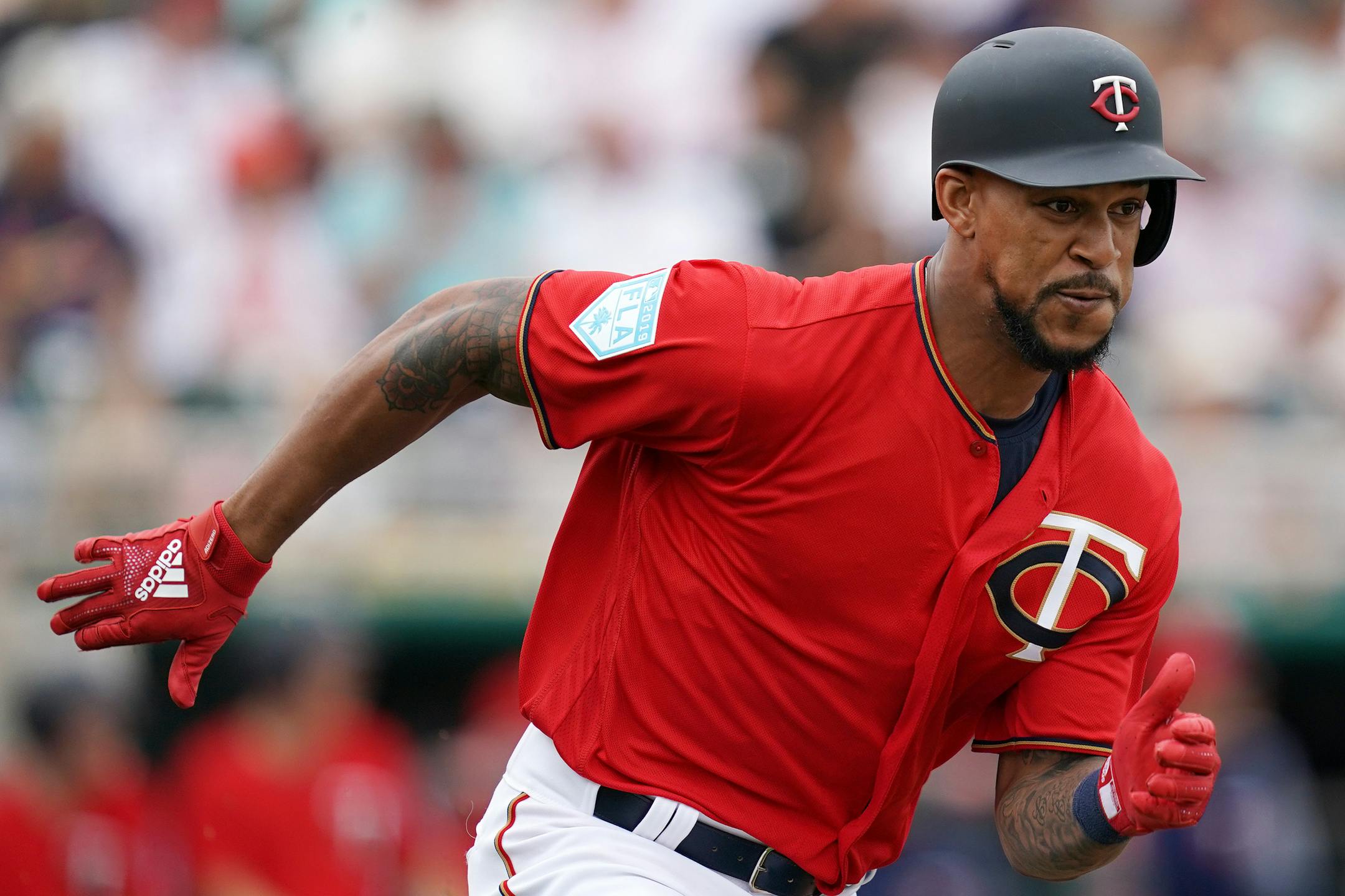 Twins center fielder Byron Buxton
