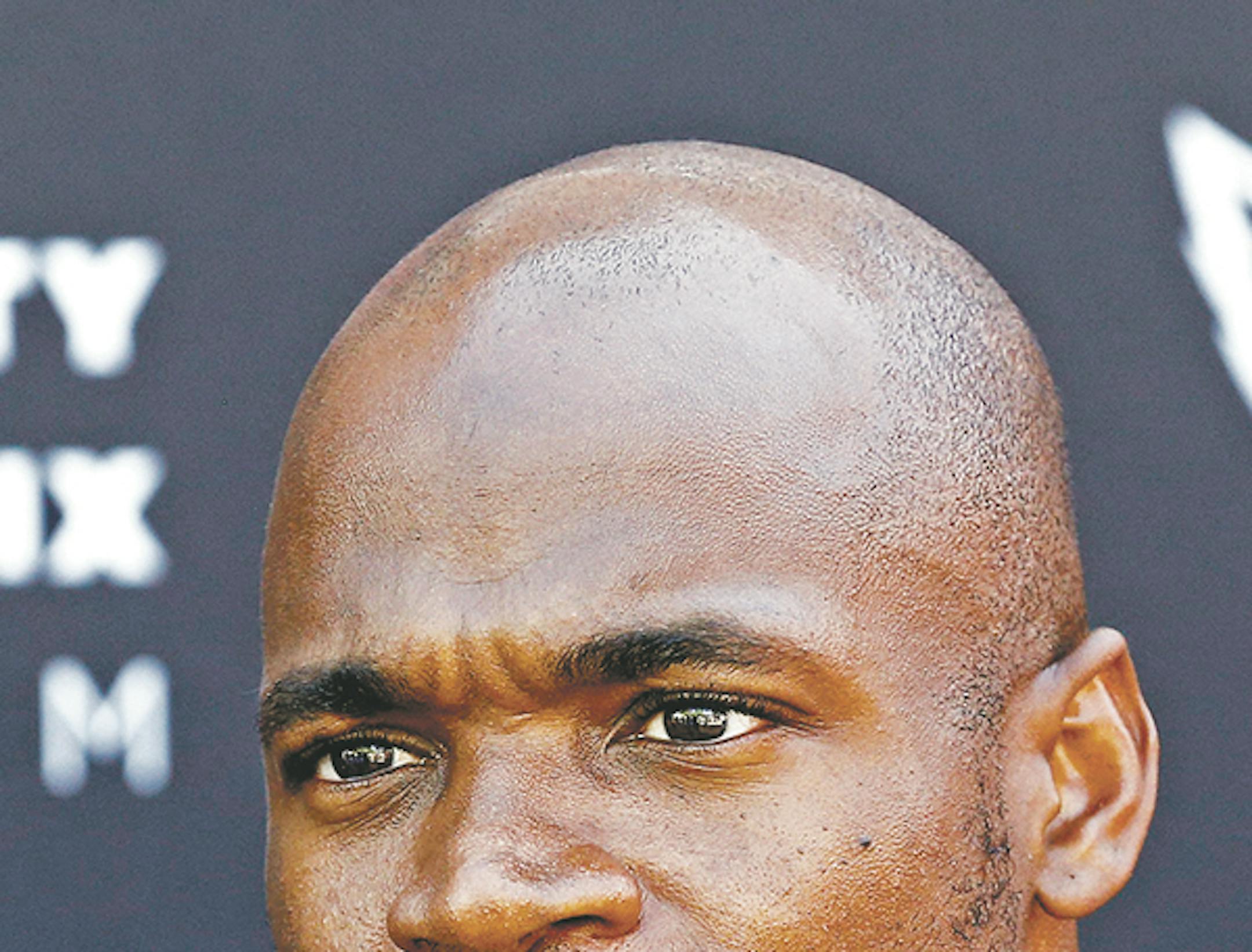 New Arizona Cardinals running back Adrian Peterson answers a question during a news conference after practice at the team training facility Wednesday, Oct. 11, 2017, in Tempe, Ariz. (AP Photo/Ross D. Franklin)