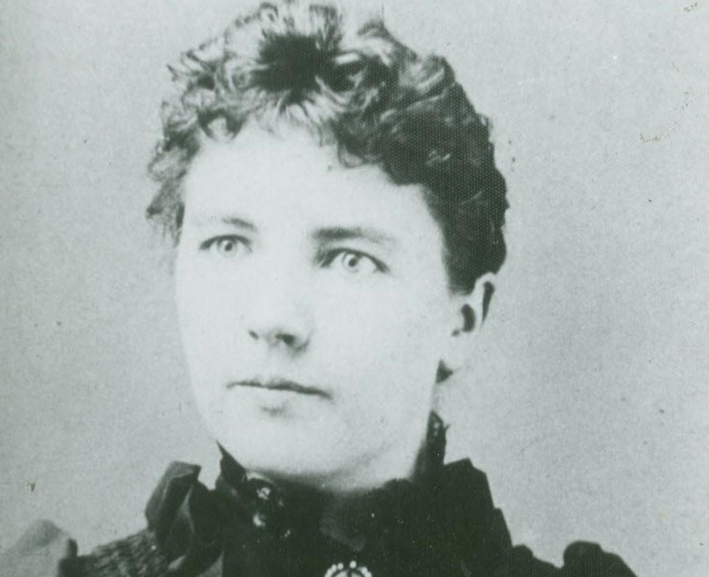 Laura Ingalls Wilder at age 27.