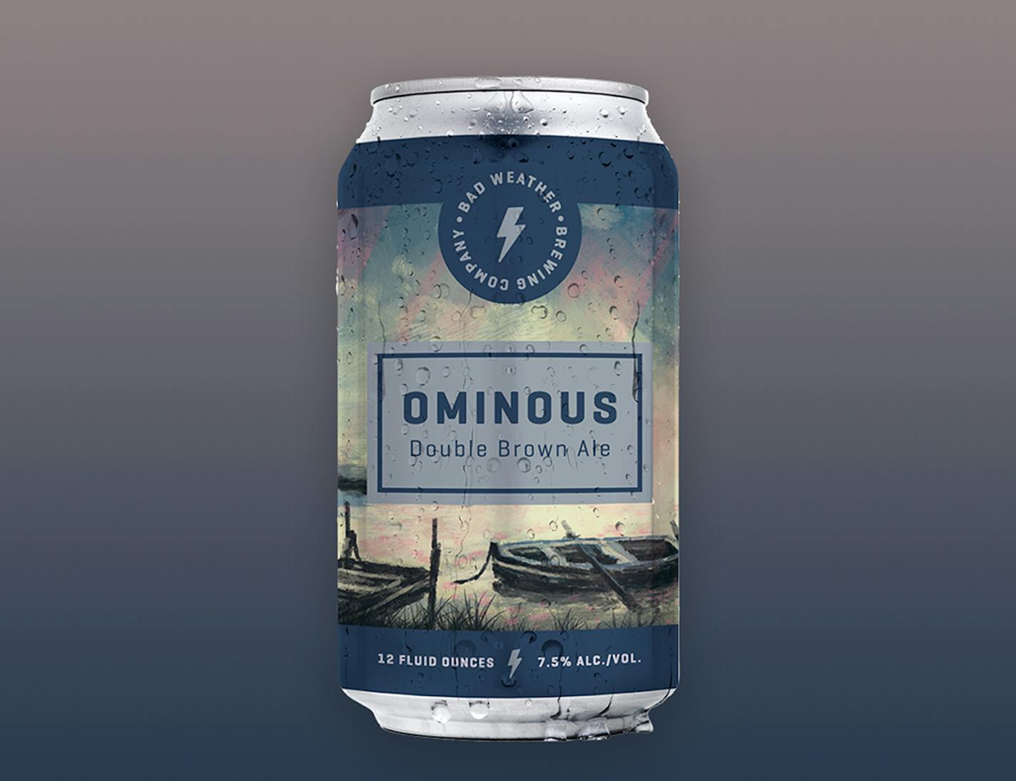 Provided Ominous brown ale, from St. Paul's Bad Weather Brewing, evokes the anticipation of winter's approach.