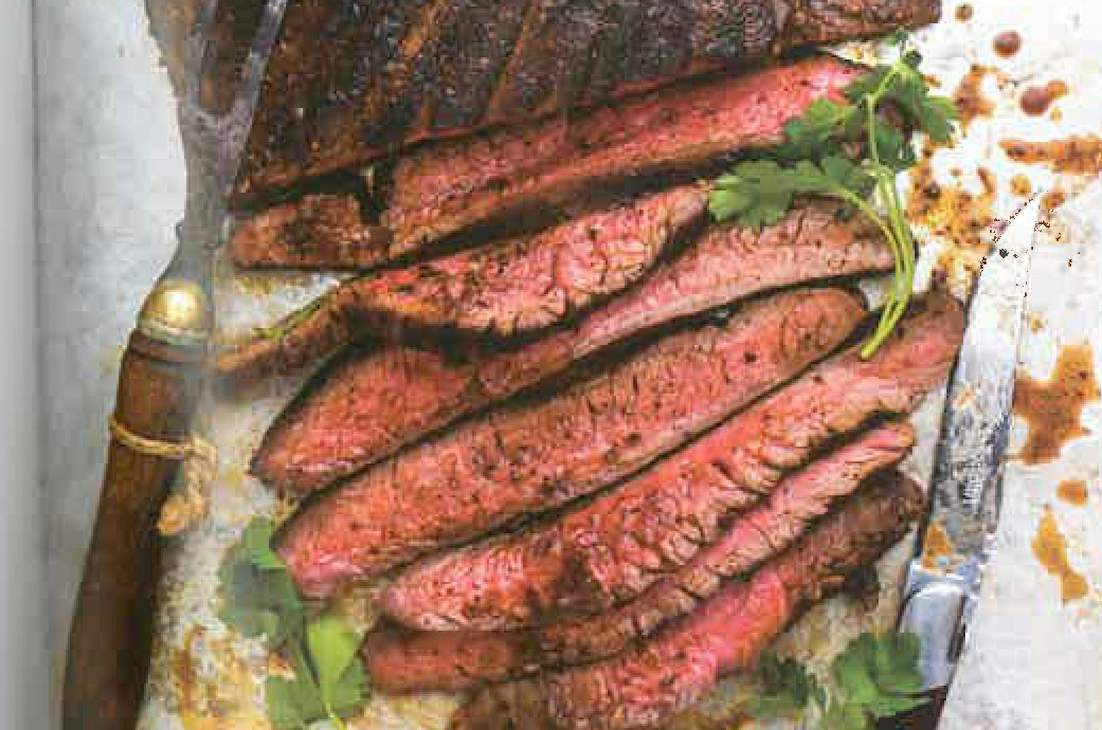 Ancho rubbed steak