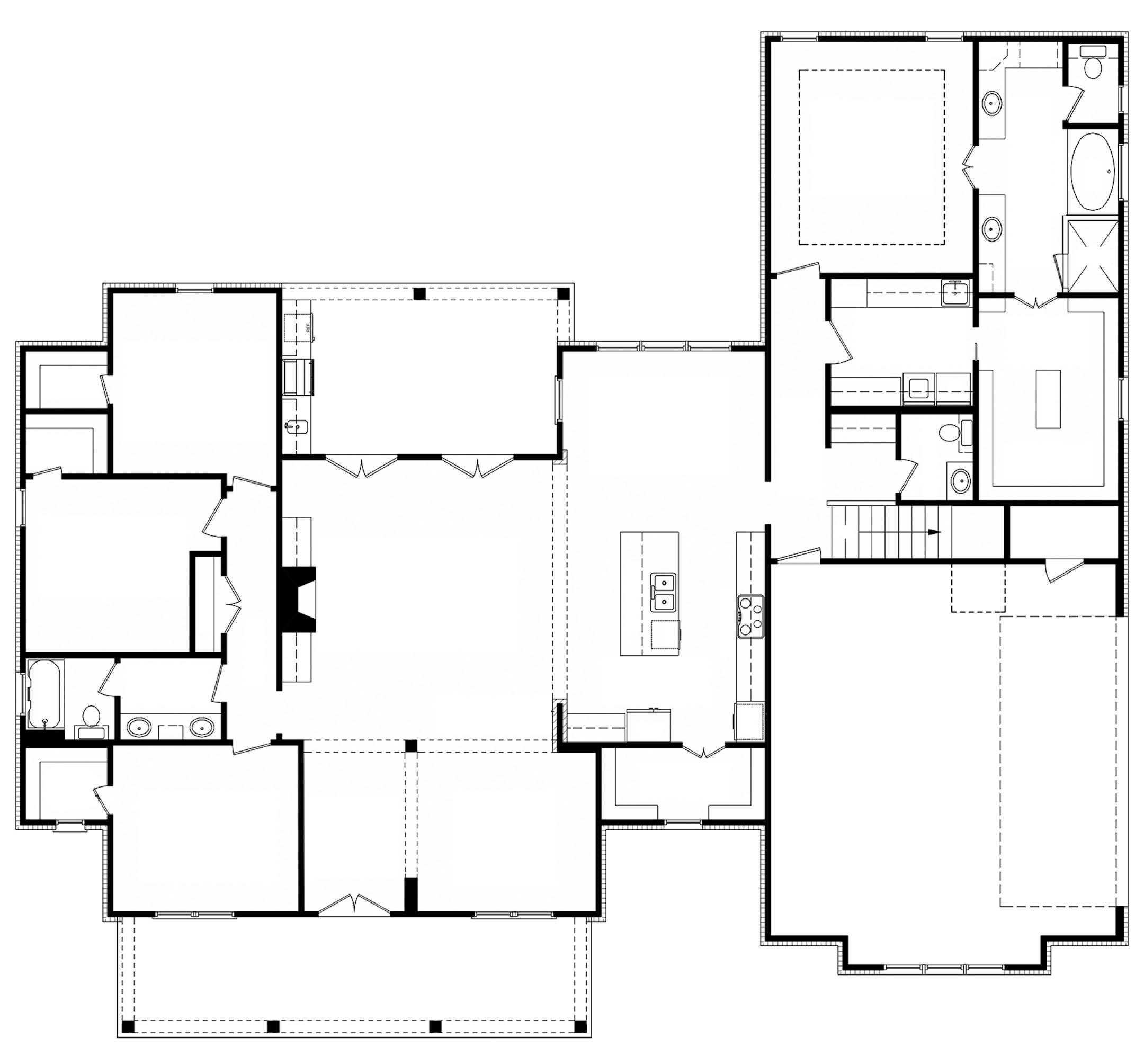 Home plan: A new-fangled farmhouse
