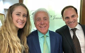 Gittelson Jewelers staff : Molly Braun, general manager, Gene Gittelson, owner, Michael Gittelson, vice president Provided