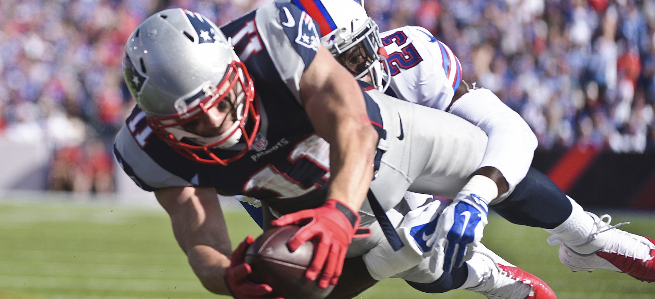 New England Patriots wide receiver Julian Edelman