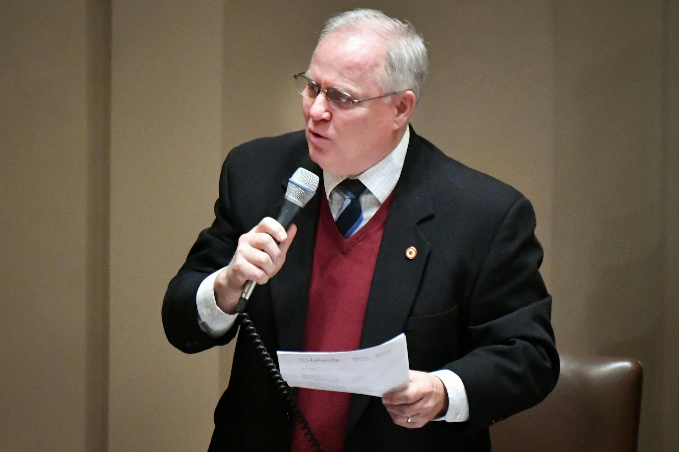Senator Dan Hall, R-Burnsville, a minister said he is against liquor but would change his vote to Yes because it allows "Freedom" which is more important.