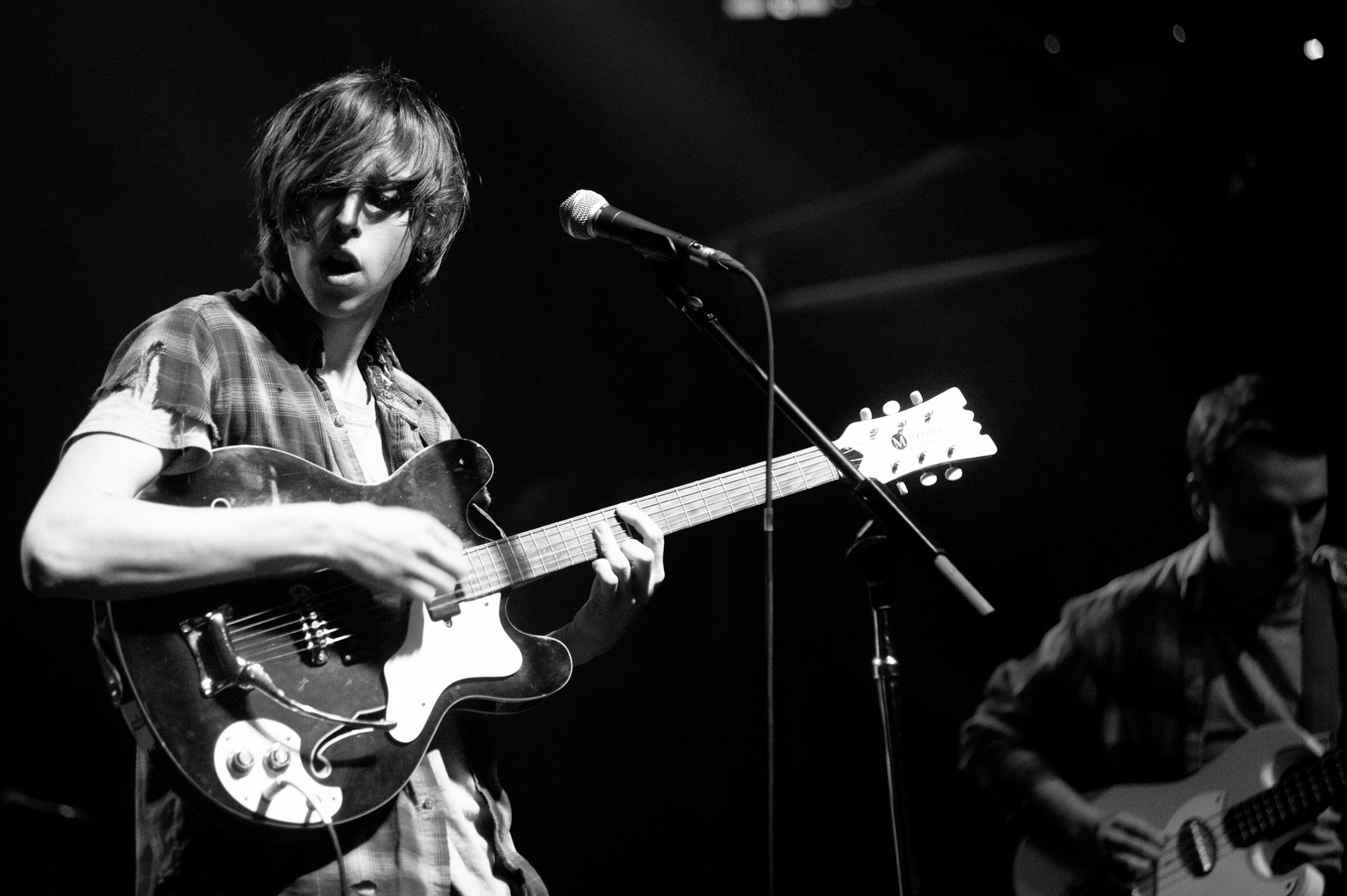 Jordan Gatesmith performs with Howler at the Current's 9th birthday party on January 25, 2014. ] Photo by Leslie Plesser