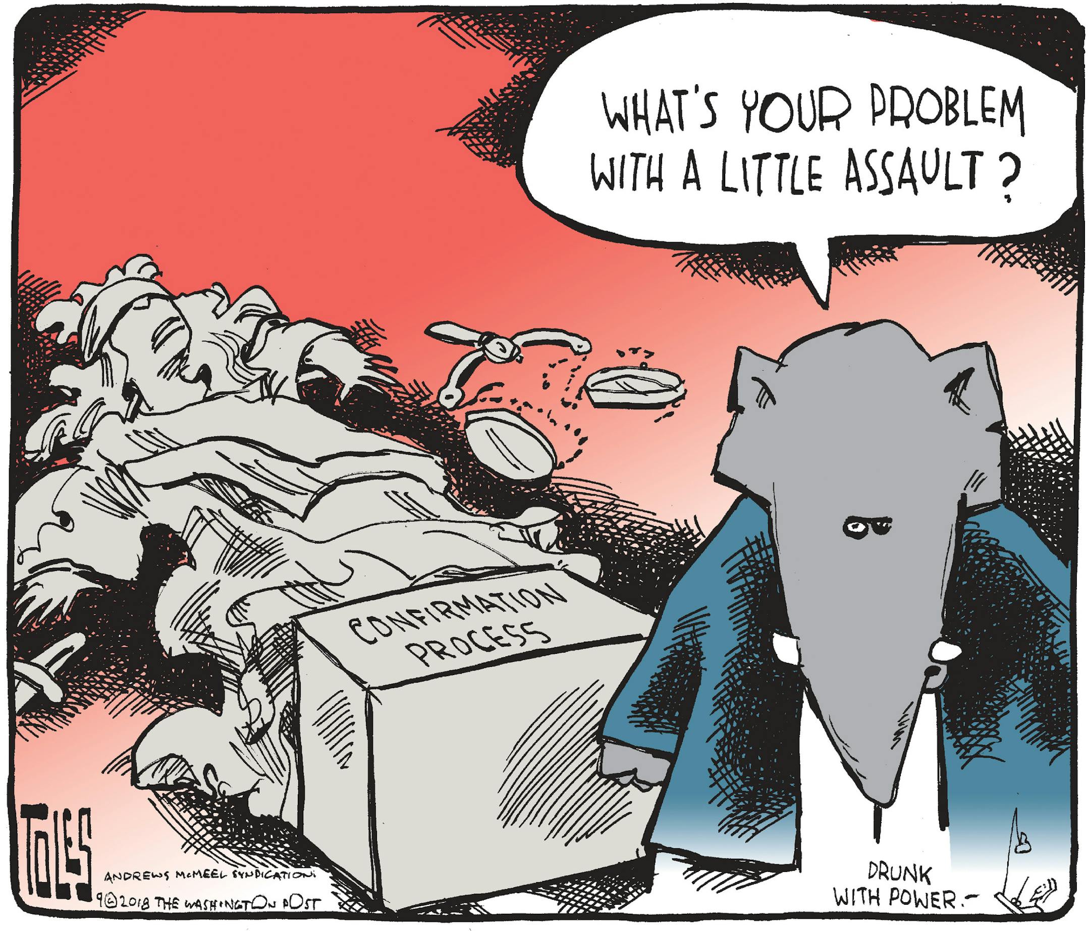 Tom Toles Editorial Cartoon