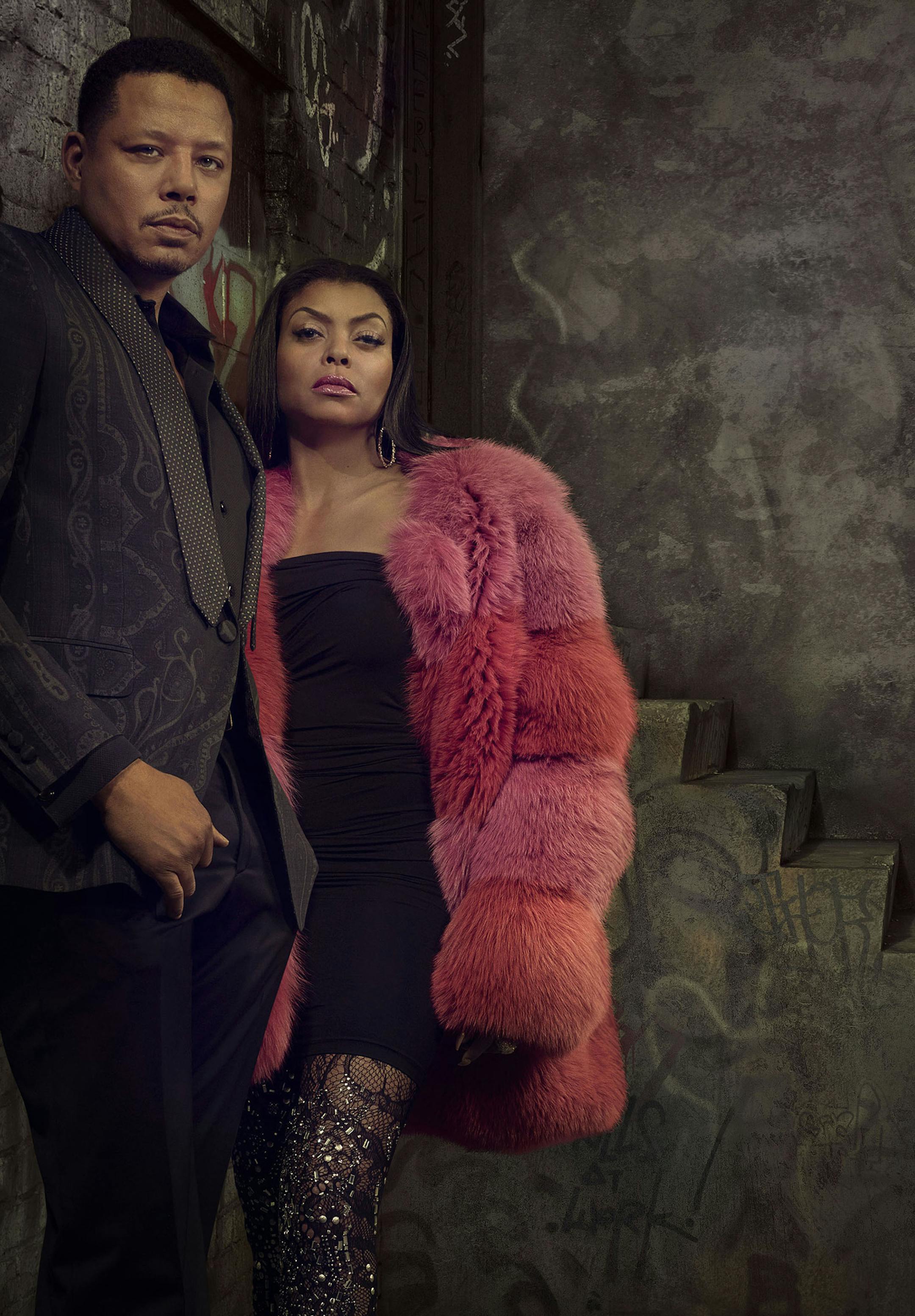 EMPIRE: Pictured L-R: Terrence Howard and Taraji P. Henson on EMPIRE premiering Wednesday, Sept. 21 (9:00-10:00 PM ET/PT) on FOX. &#xa9;2016 Fox Broadcasting Co. CR: Michael Lavine/FOX