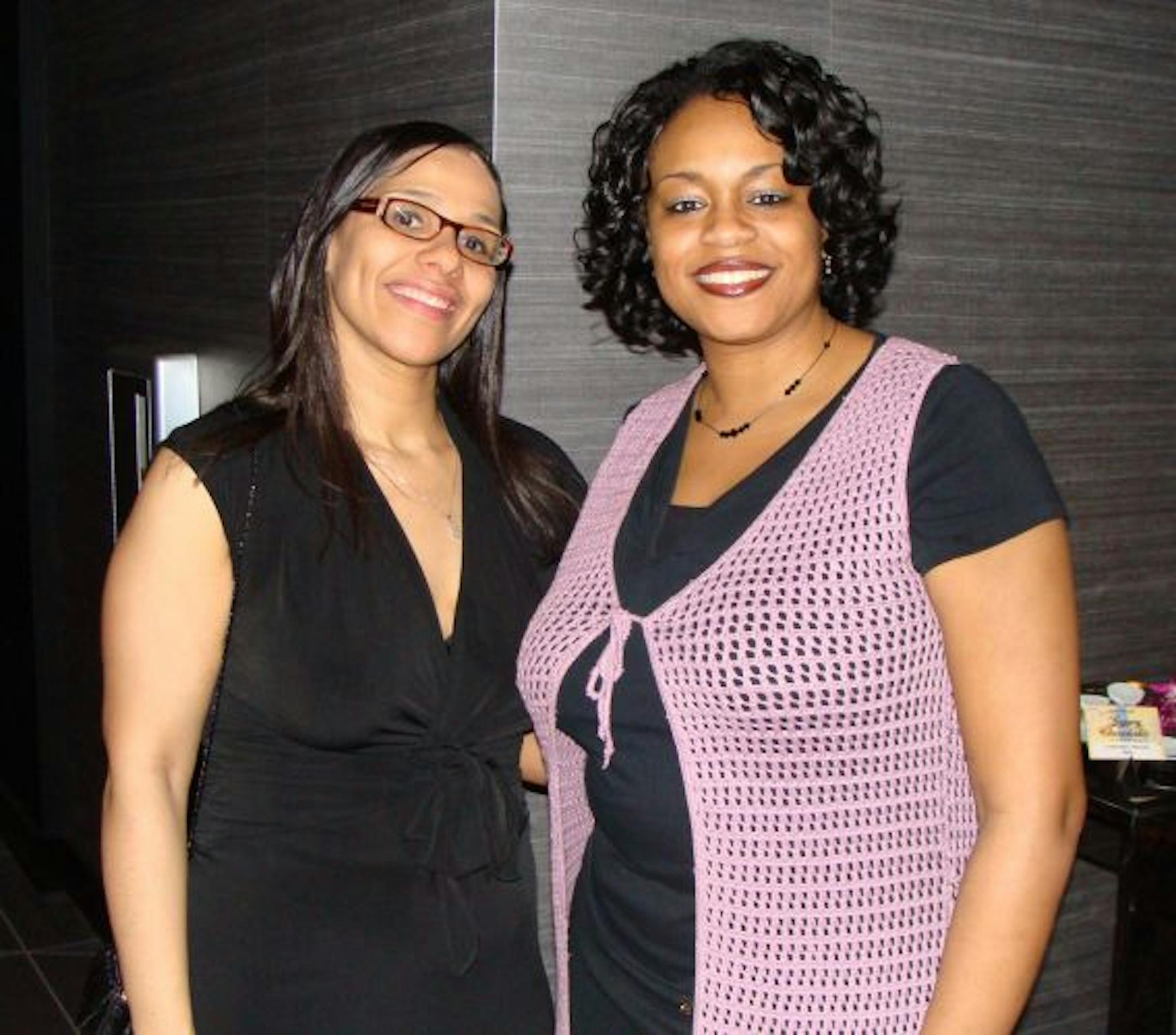Attorney Degalynn Wade Sanders and marketing consultant and real estate agent Jill Westberry, former beneficiaries of the Page Foundation.