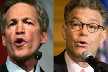 Norm Coleman, Al Franken