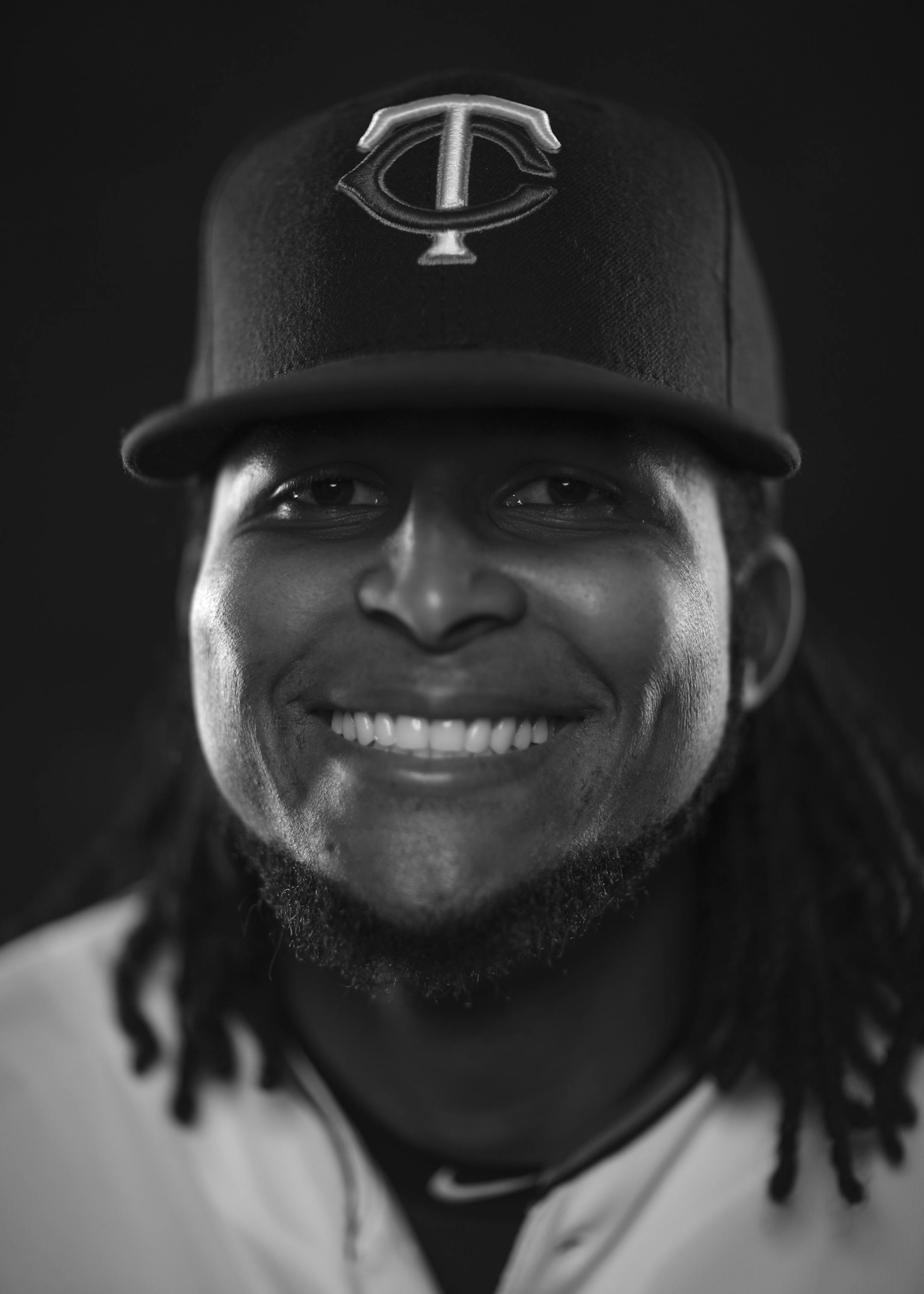 Pitcher Ervin Santana in a portrait made on media day at training camp in Fort Myers. ] JEFF WHEELER &#xef; jeff.wheeler@startribune.com The Twins spring training media day was held before practice Tuesday morning, March 3, 2015 at Hammond Stadium in Fort Myers, FL. ORG XMIT: MIN1503102245052272