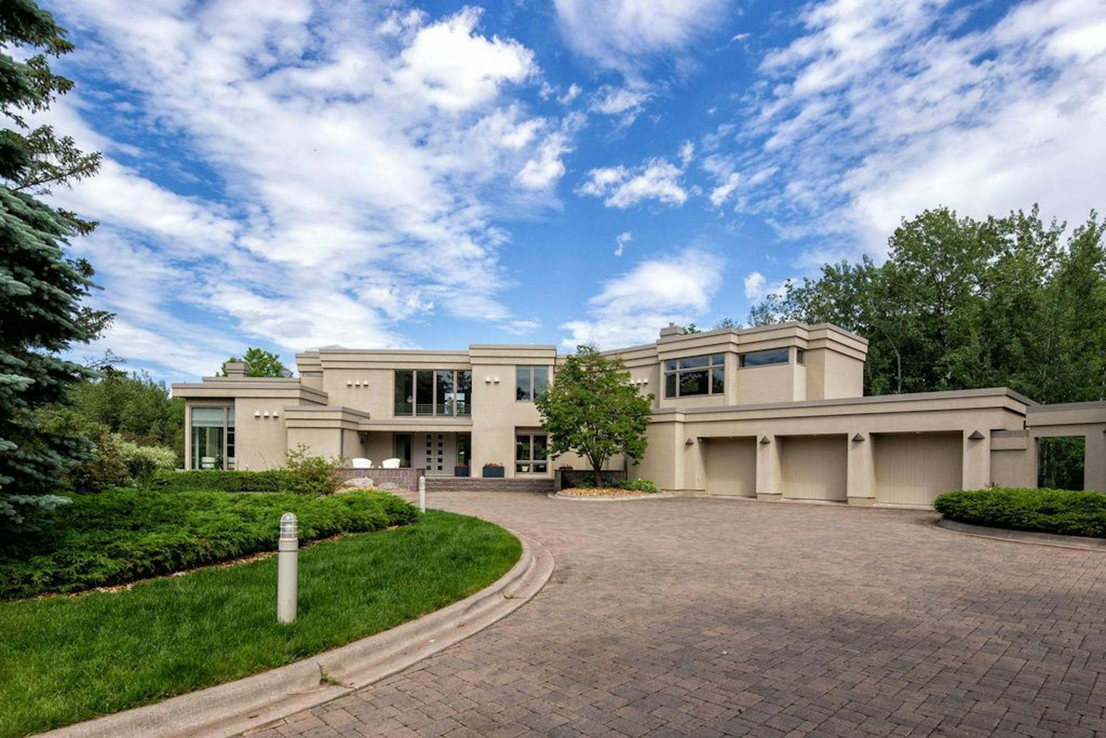 This contemporary-style house is located in Duluth Heights. It's currently on the market for $1.8 million.