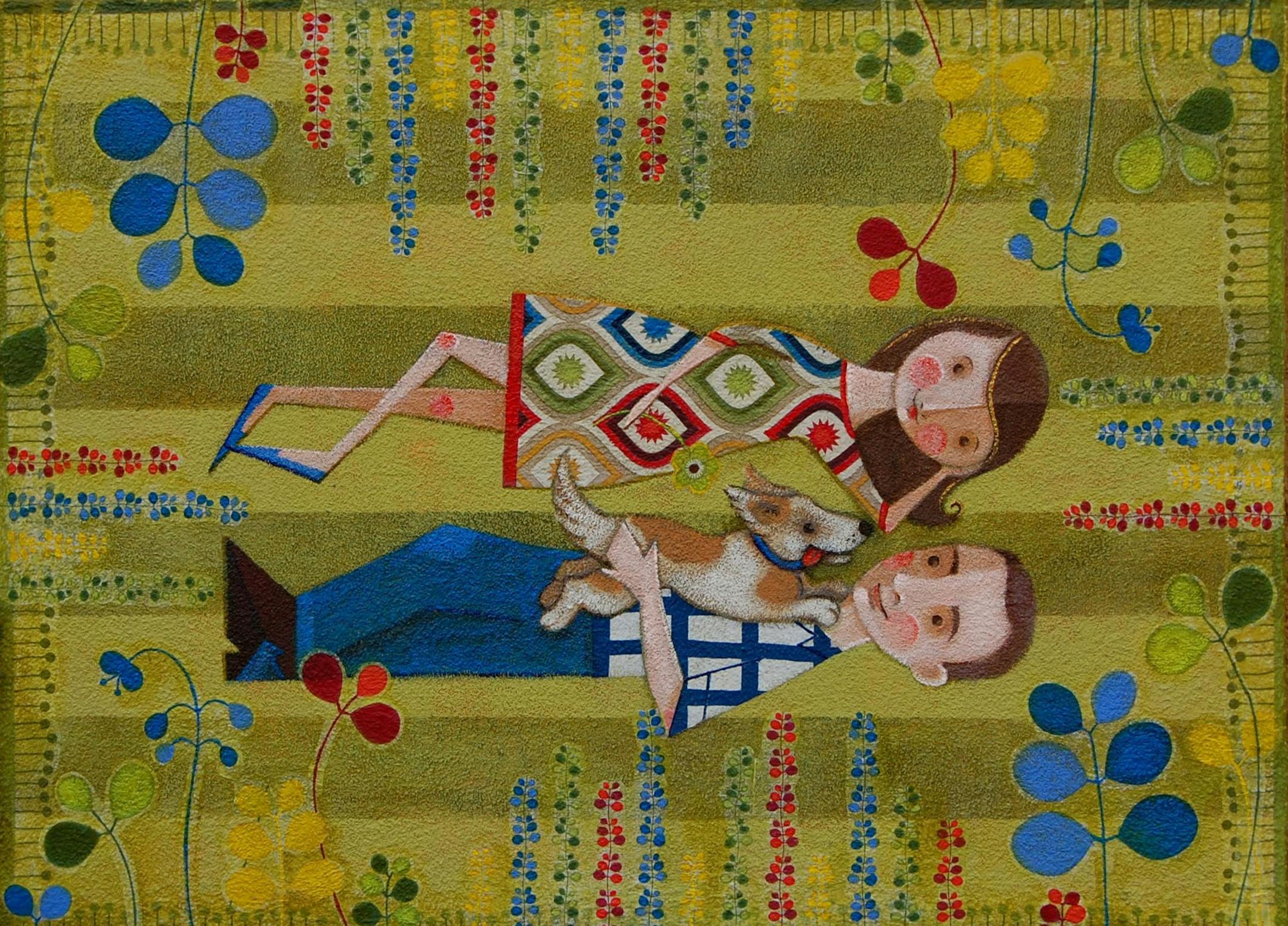 "Recumbent Gardners" by Melissa Belanger