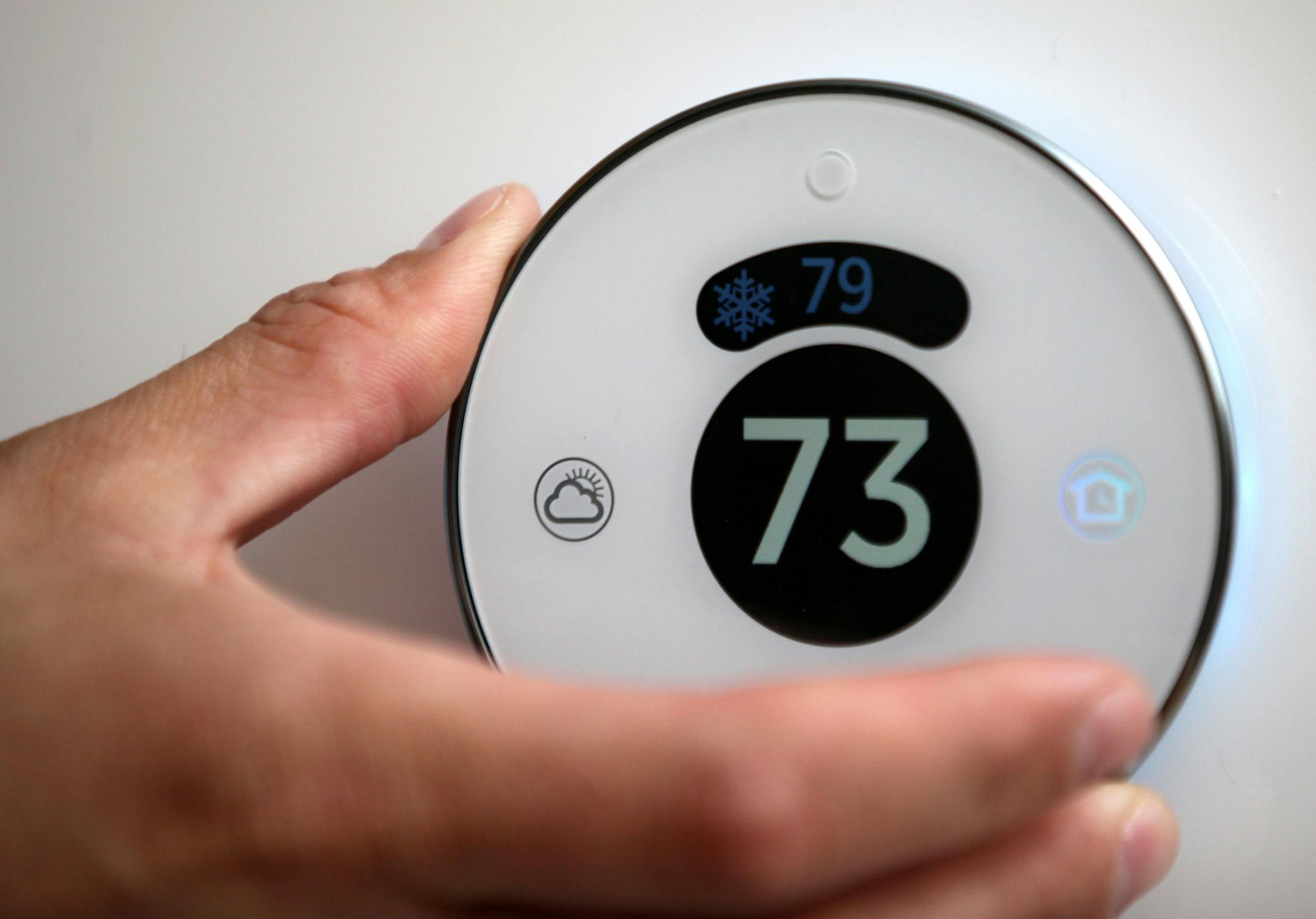 The new Honeywell thermostat, Lyric, uses geofencing in cellphones to adjust your home thermostat as you approach or leave home. The new technology is raising concerns about privacy.
