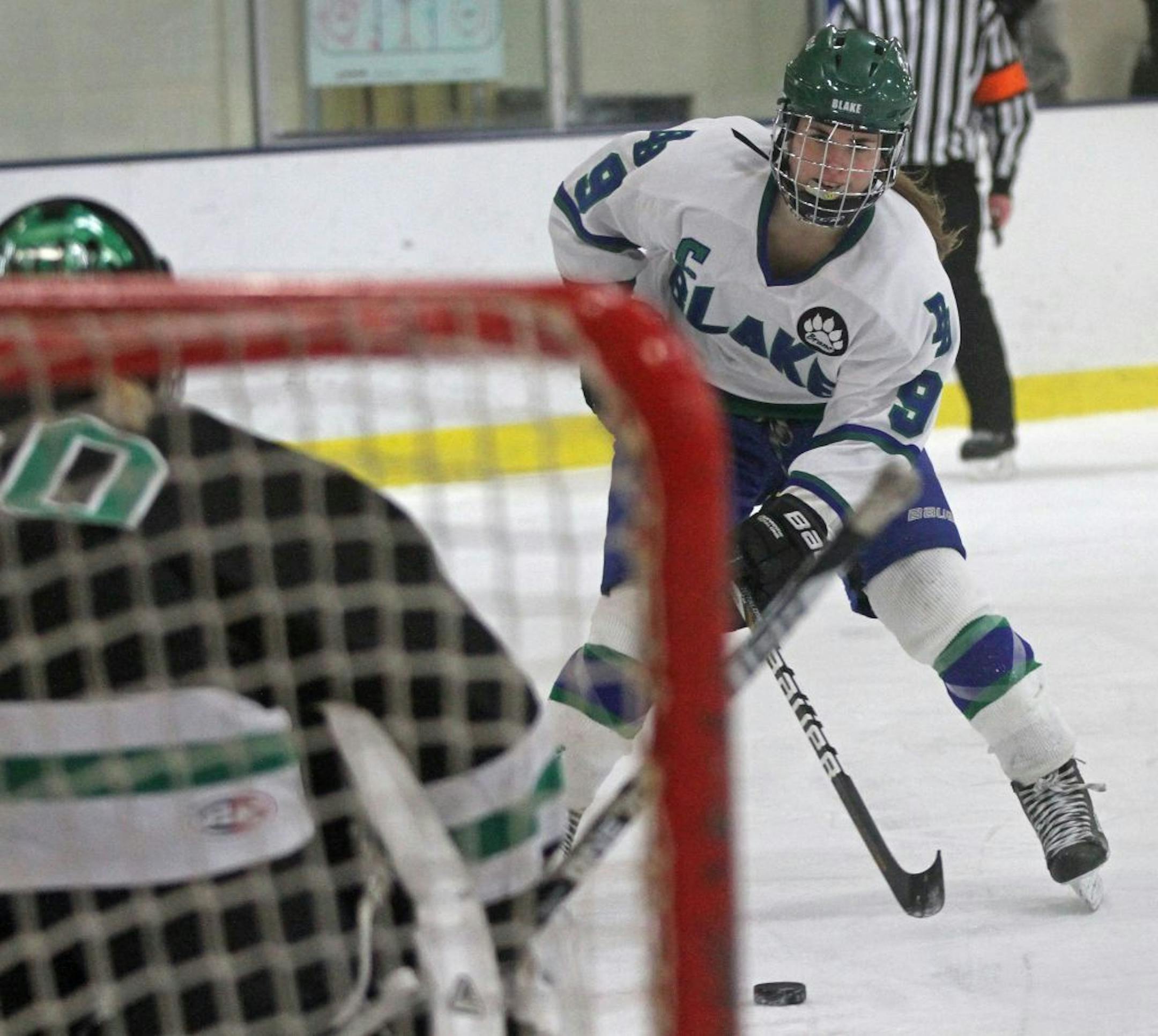 Dani Cameranesi has 198 goals and 163 assists, both program bests at Blake.