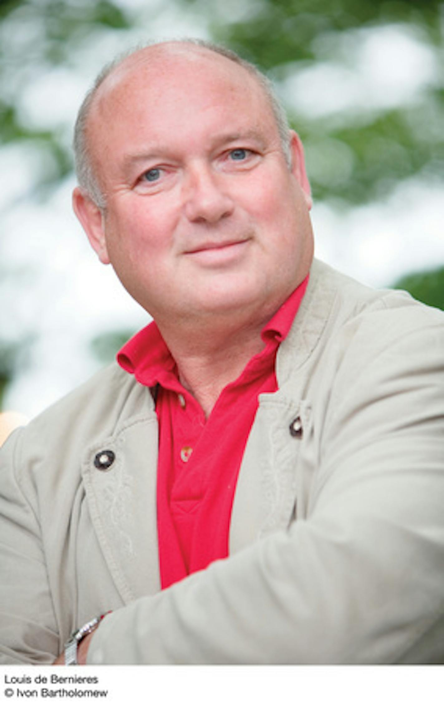 Louis de Bernieres Photo by Ivon Bartholomew