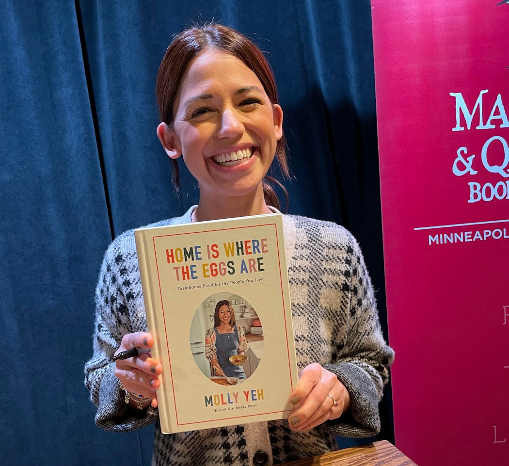 “Home Is Where the Eggs Are,” Molly Yeh’s second cookbook, was just released. A tour to promote it brought her to Minneapolis.