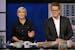 Mika Brzezinski and Joe Scarborough, shown on March 29, 2017, are co-hosts of MSNBC's "Morning Joe" which is recorded at NBC News studios in Rockefell