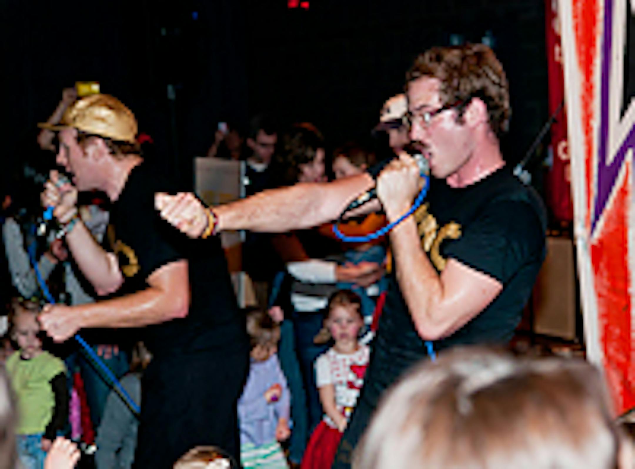 Koo Koo Kanga Roo playing Rock the Cradle