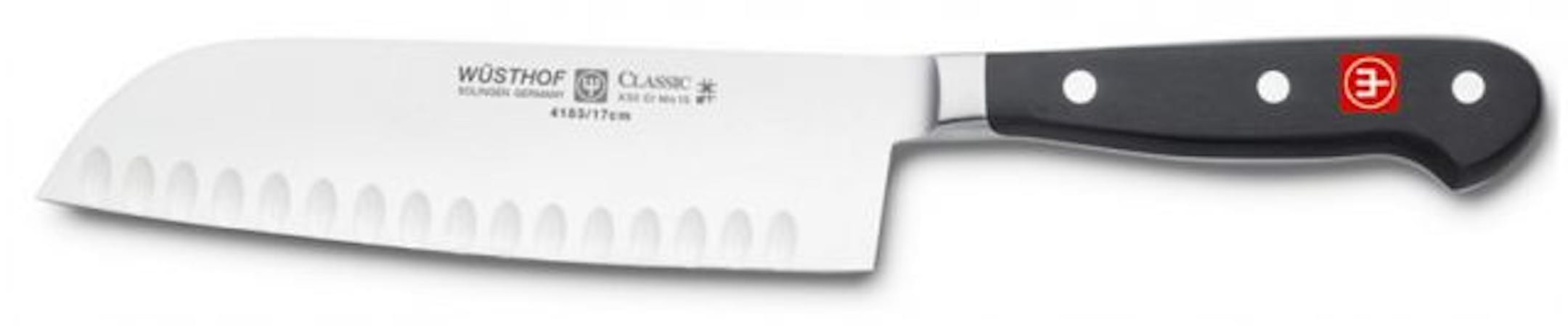 A reconditioned Wusthof Black Classic 7-inch Santoku is $60 during Eversharp's tent sale.