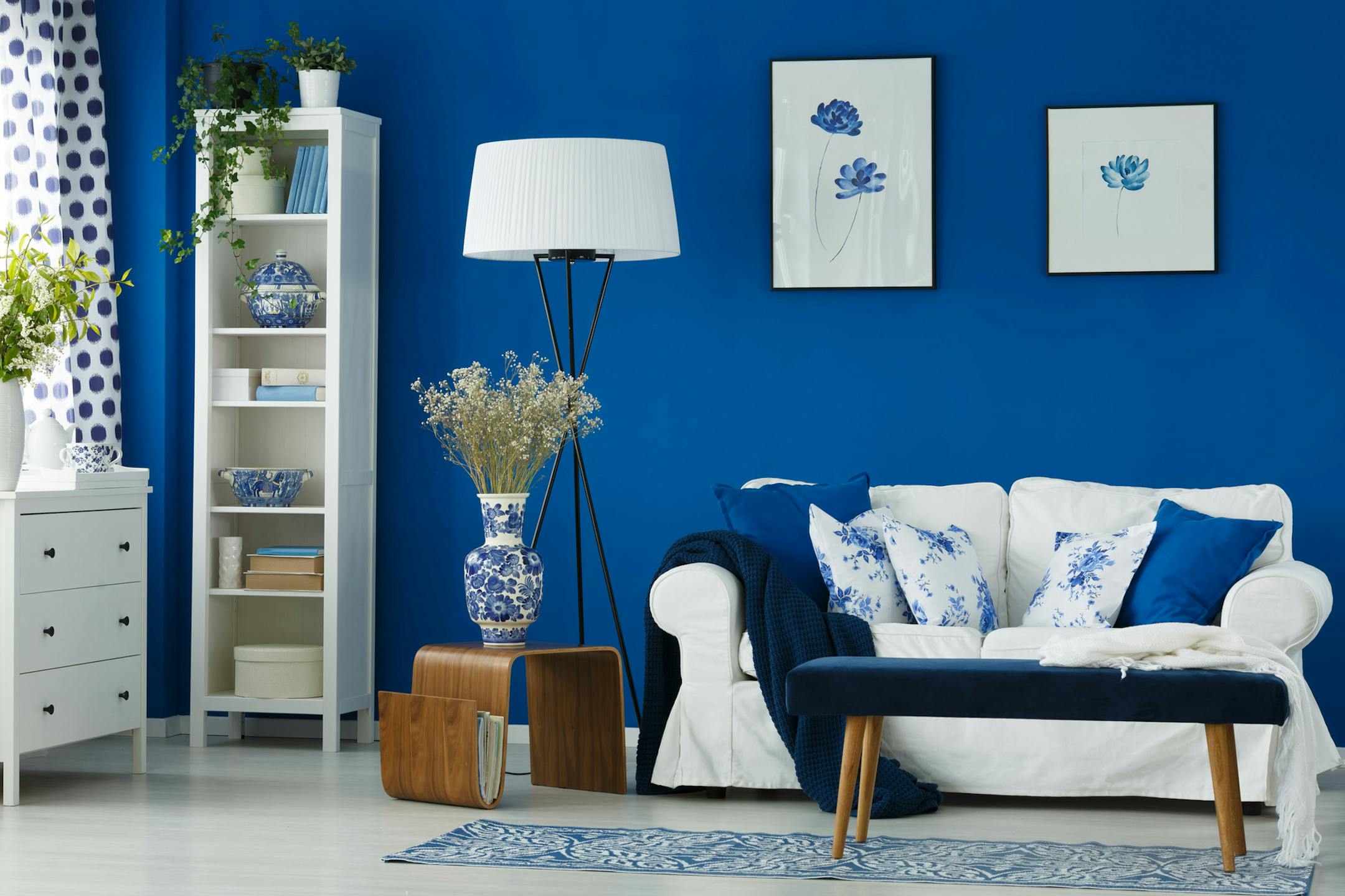 Shades of blue, green and violet can set you and your loved ones at ease in your home. (Dreamstime/TNS)