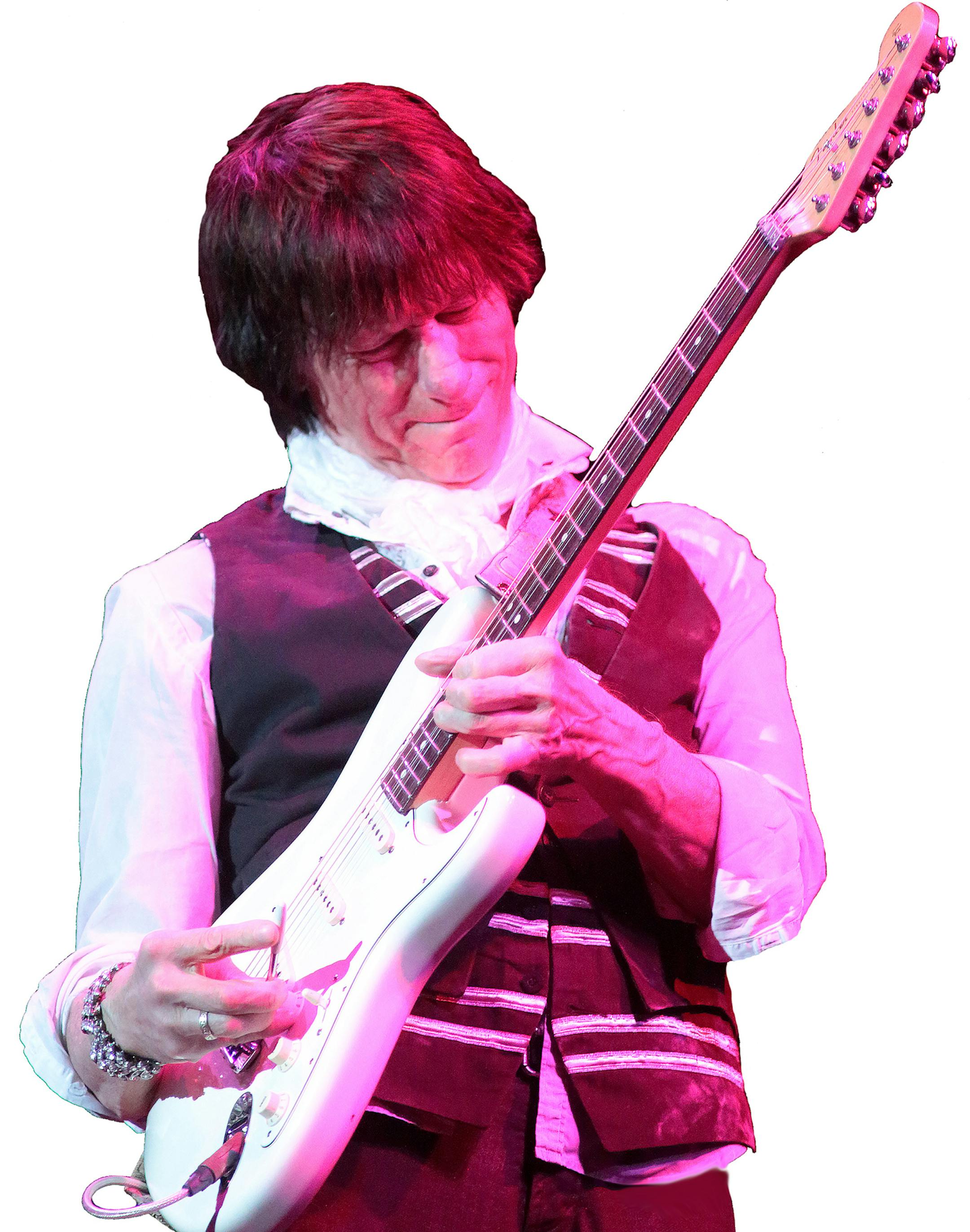 Guitarist Jeff Beck performs in concert at the Strand-Capitol Performing Arts Center on Saturday, April 25, 2015, in York, Pa. (Photo by Owen Sweeney/Invision/AP) ORG XMIT: MIN2015051911073020