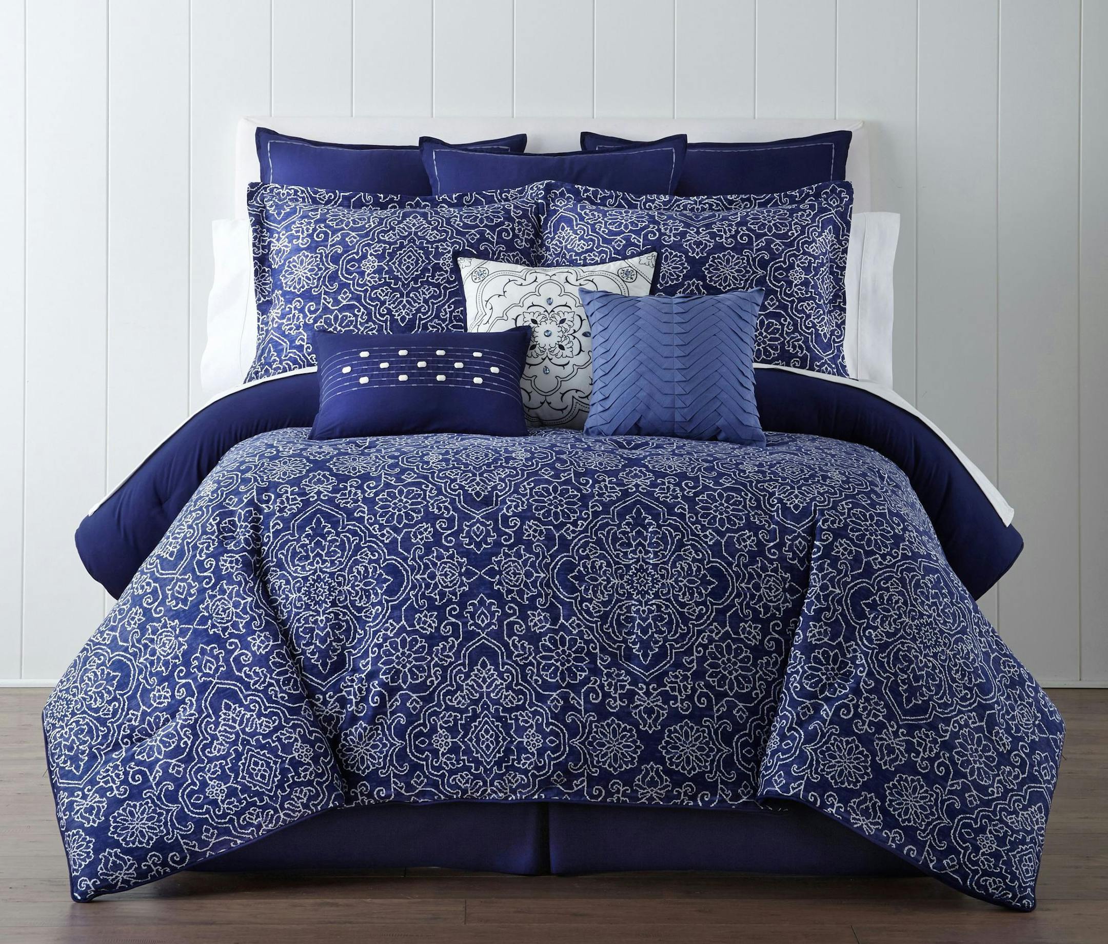 Adana bedding from the new Eva Longoria Home Collection at www.jcpenney.com.