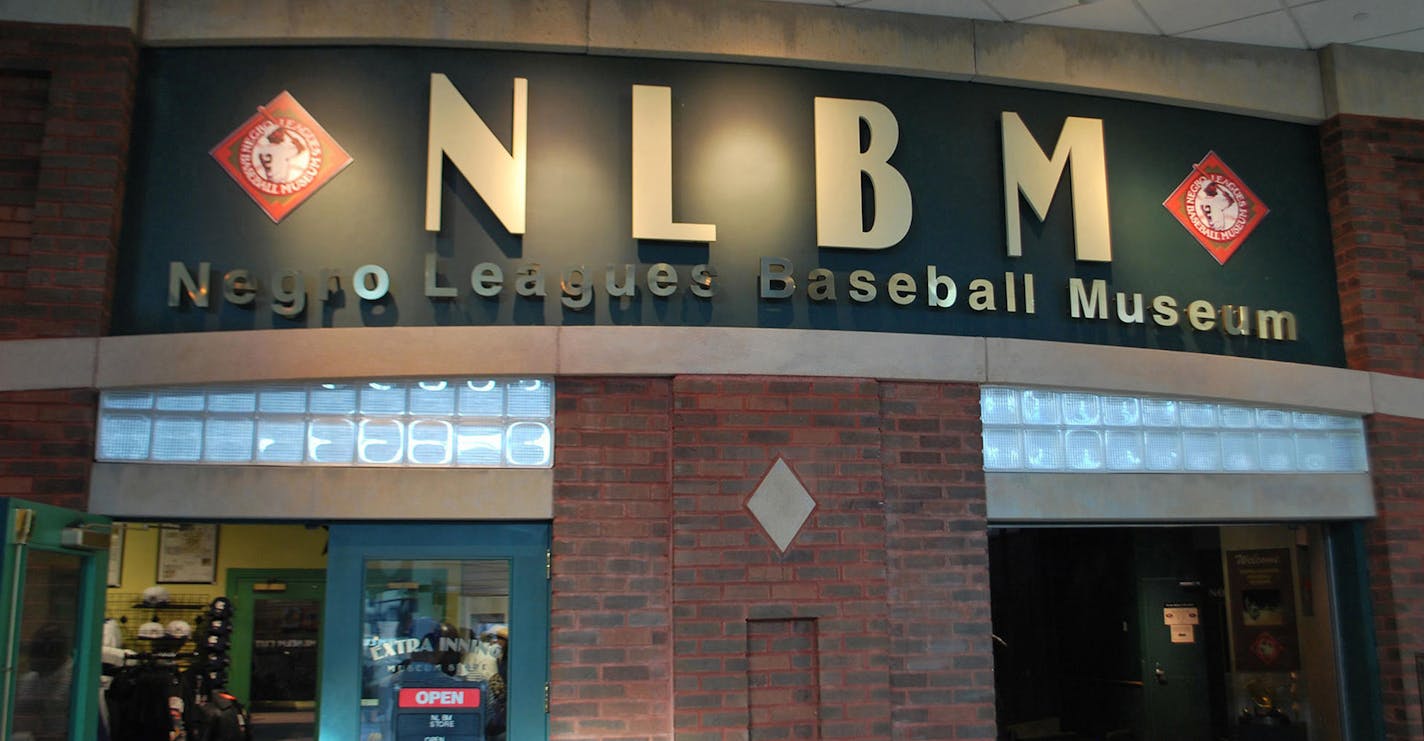 The Negro Leagues Baseball Museum in Kansas City, Mo., is dedicated to preserving the history of African-American baseball, when black players were prohibited from joining the major league teams. (Mark Taylor/Chicago Tribune/TNS) ORG XMIT: 1738581