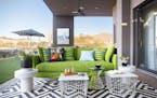 Enter to win HGTV's Smart Home featuring a furnished back-yard patio with views of the Scottsdale, Ariz. desert. Credit Brittany Ambridge.