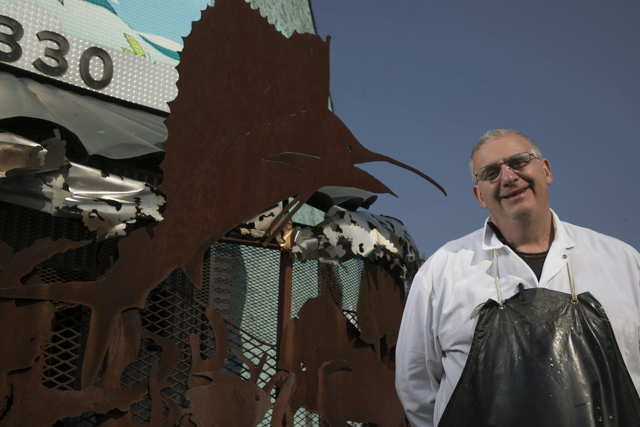 Tim Lauer's last day at Coastal Seafoods in Minneapolis.