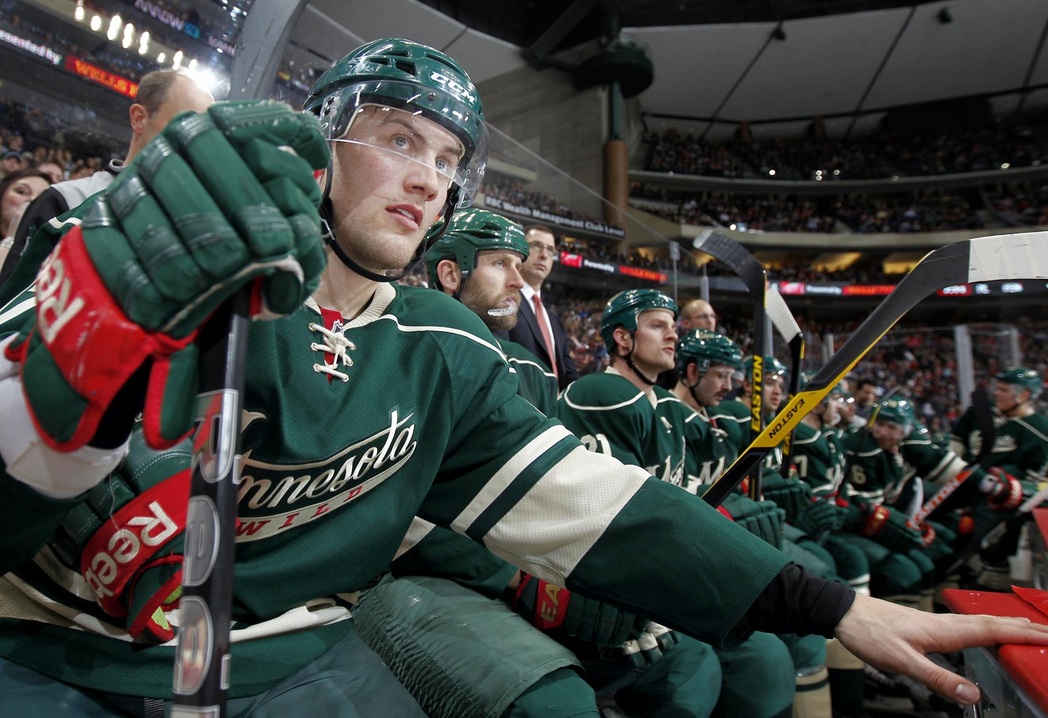 Wild rookie Johan Larsson