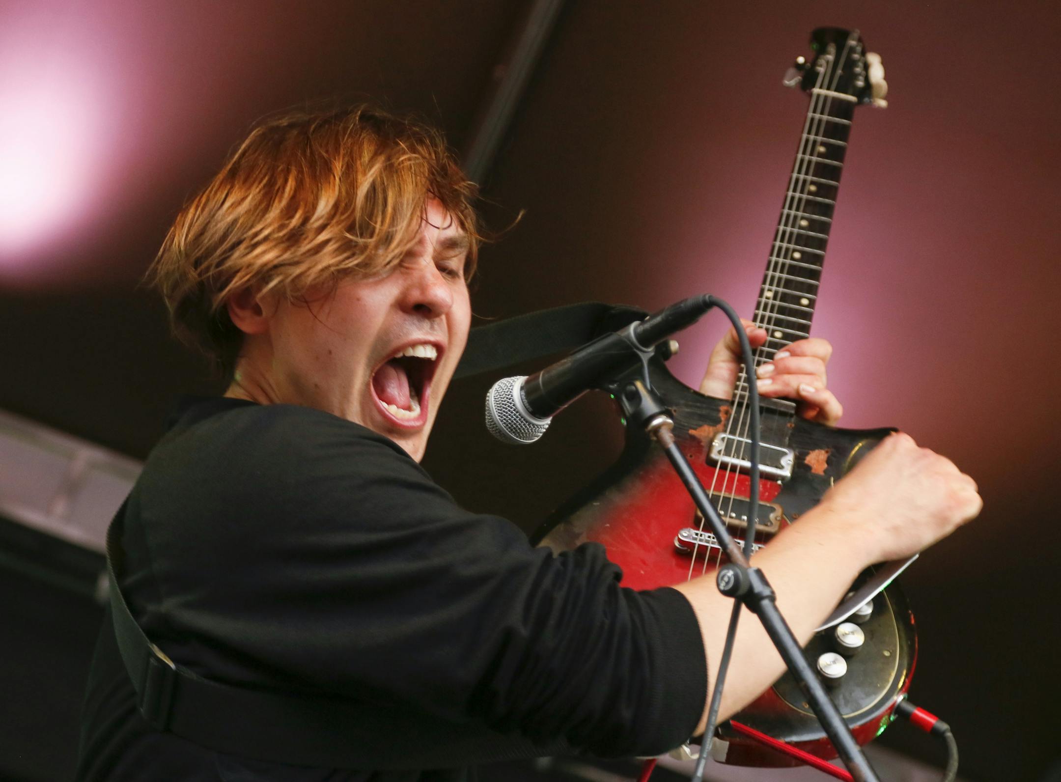Will Butler performs at the SPIN day party during the SXSW Music Festival on Friday, March 20, 2015 in Austin, Texas. (Photo by Jack Plunkett/Invision/AP)