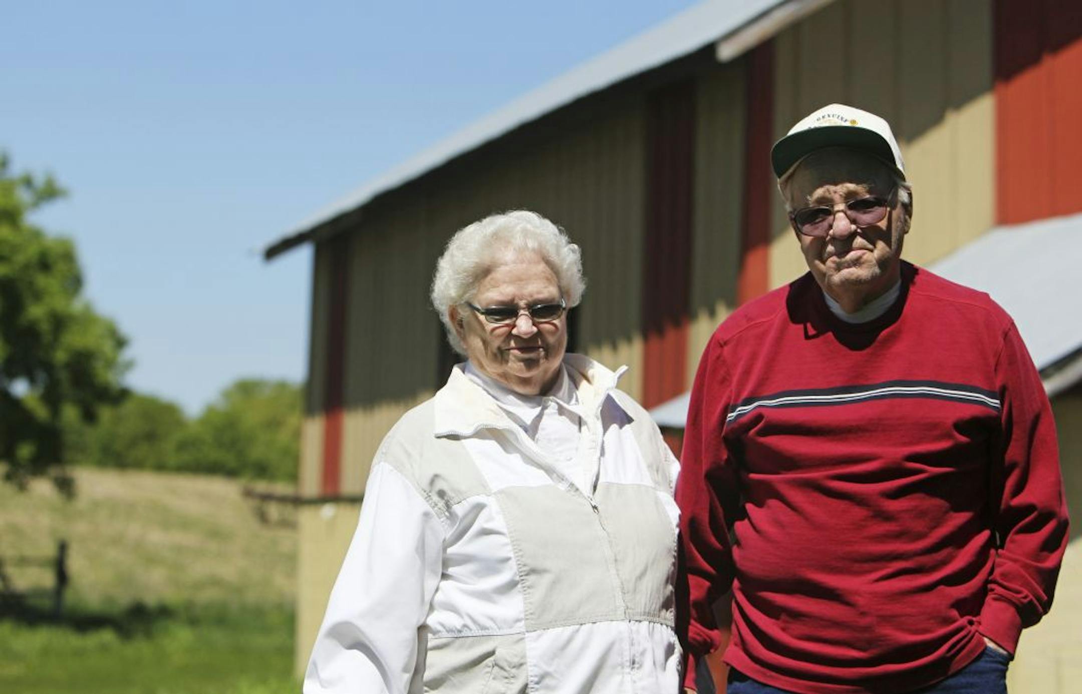 The Paulson farm has received Century Farm designation — it's been operated by the same family for 100 years. Ronald and Marjorie Paulson raised five children on the farm, bought by his father in 1911.