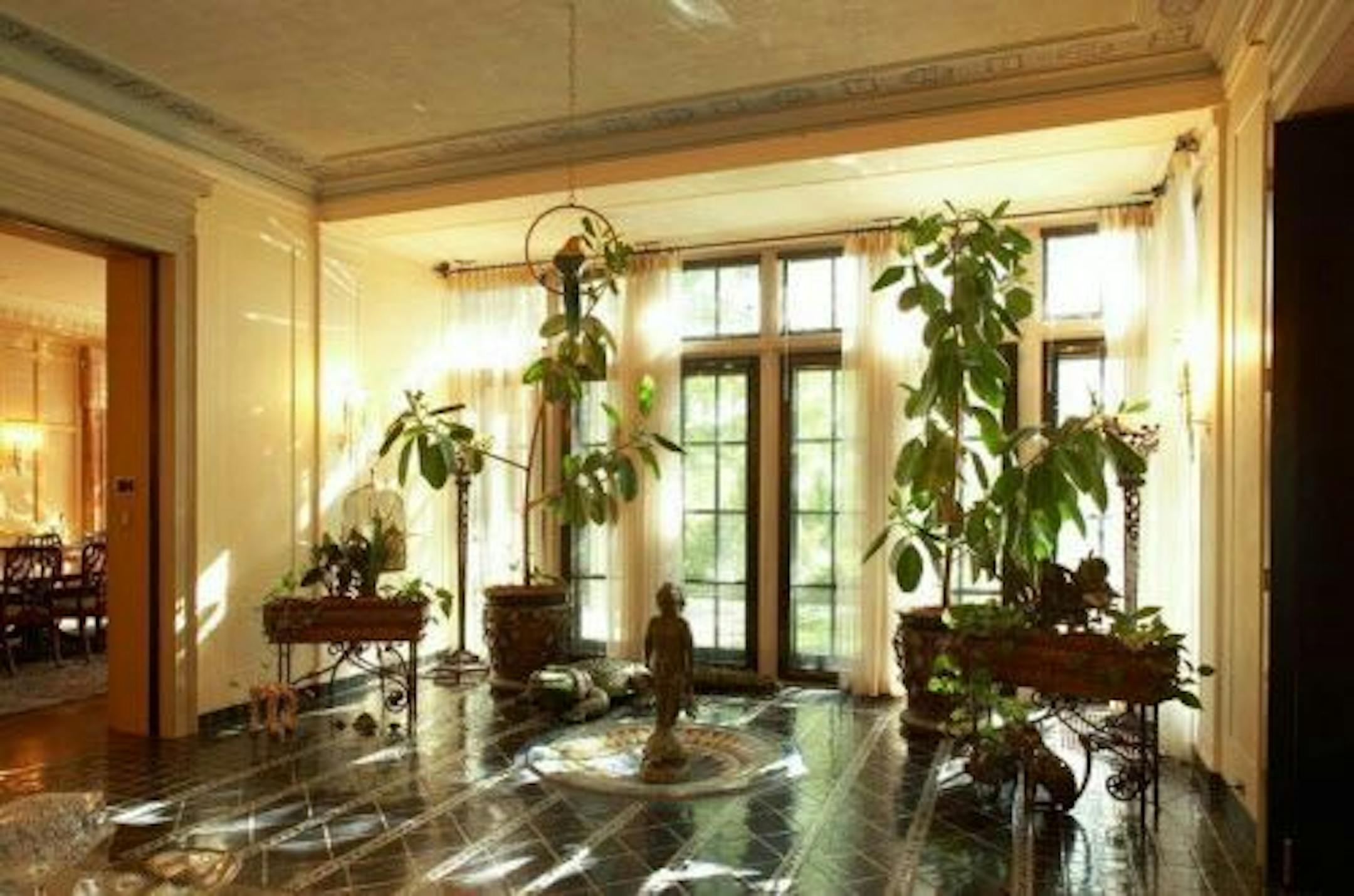 The home was designed by a prominent architect, Harrie T. Lindeberg.