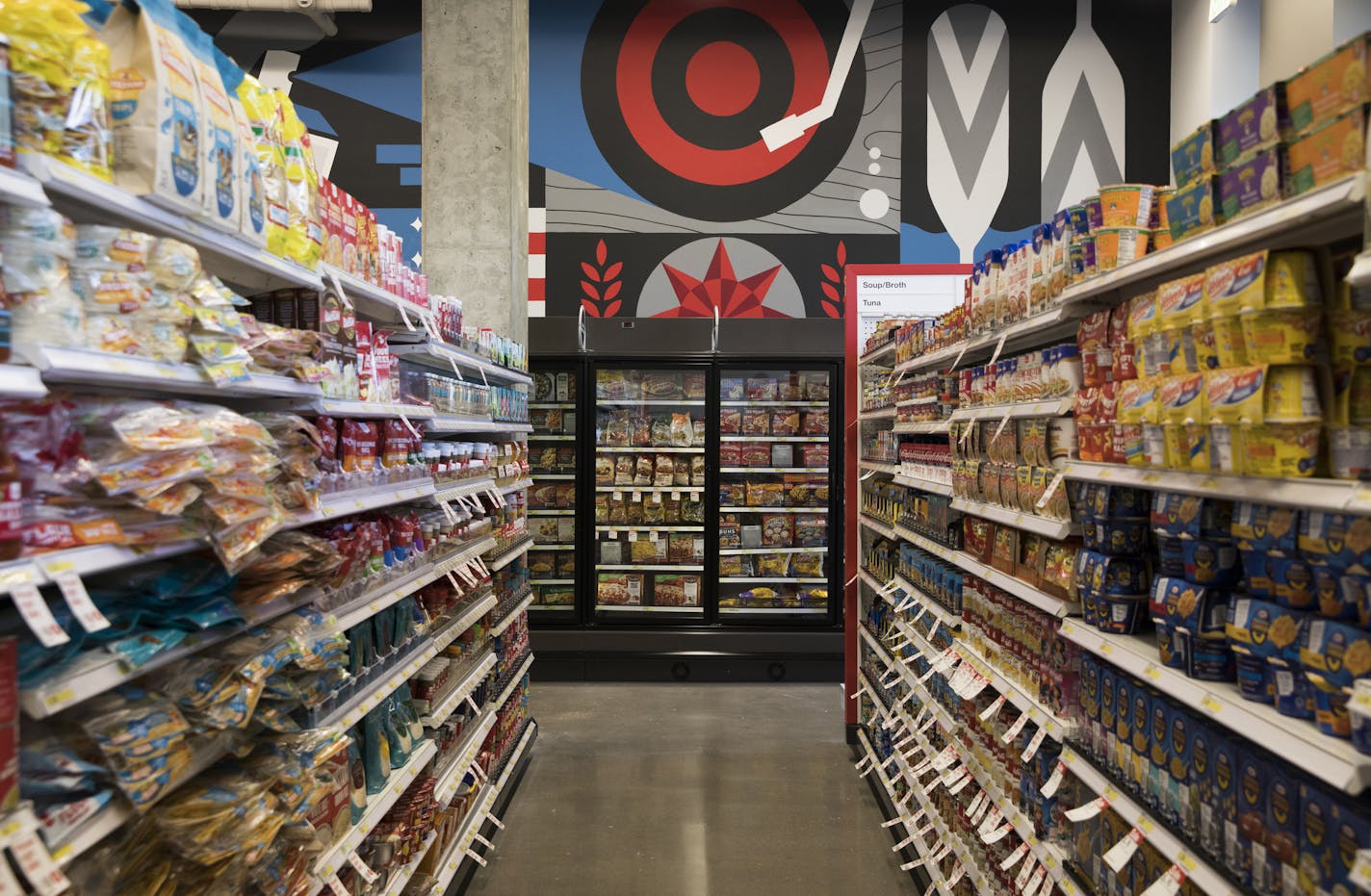 Target's store in Uptown is one of about a dozen new urban stores the retailer is opening this week. (RENEE JONES SCHNEIDER/Star Tribune)