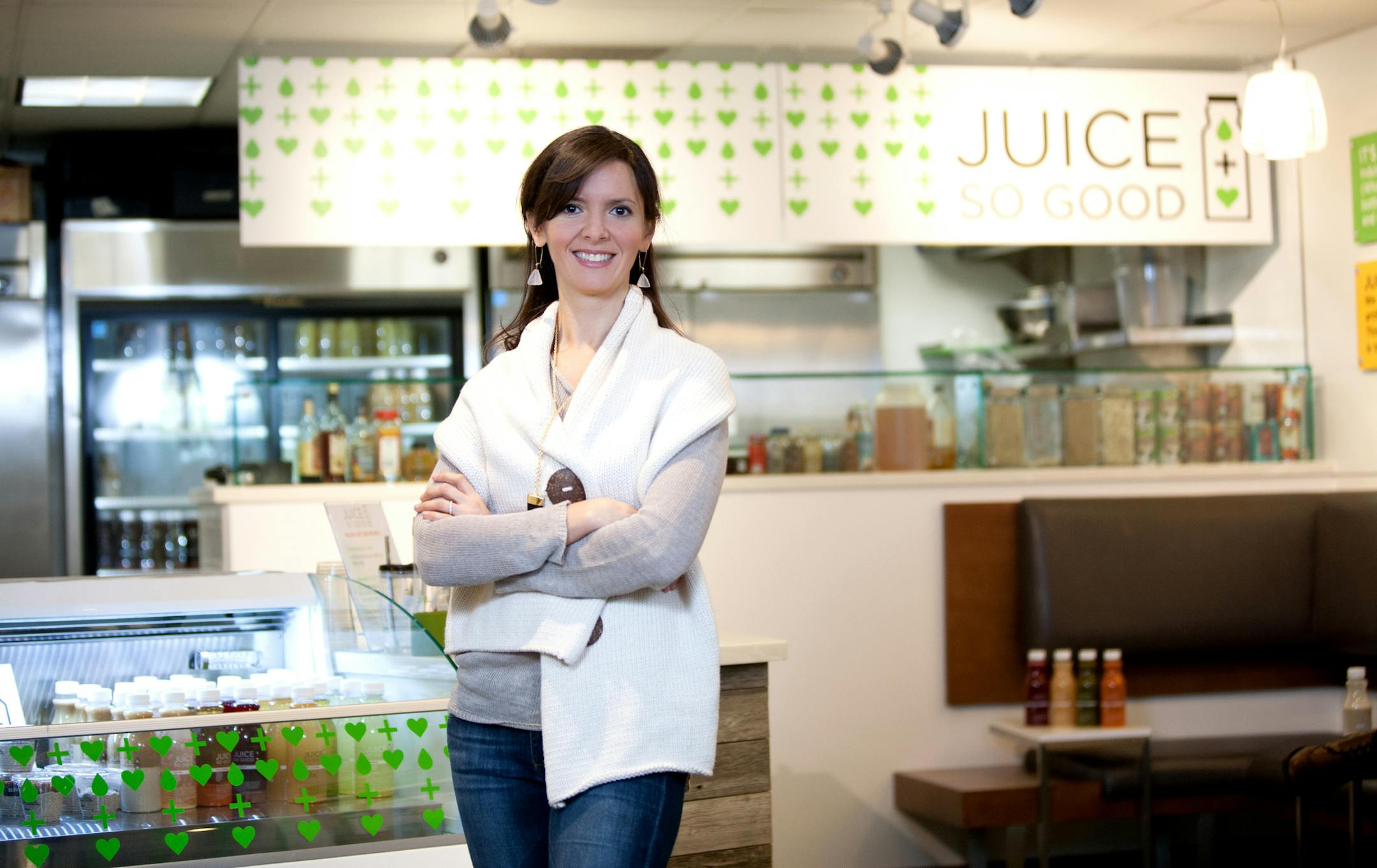 Style profile: Rita Katona, certified yoga and fitness instructor and president and co-founder of Juice So Good, a cold-pressed juice and cleanse company, cafe, and Juicemobile.