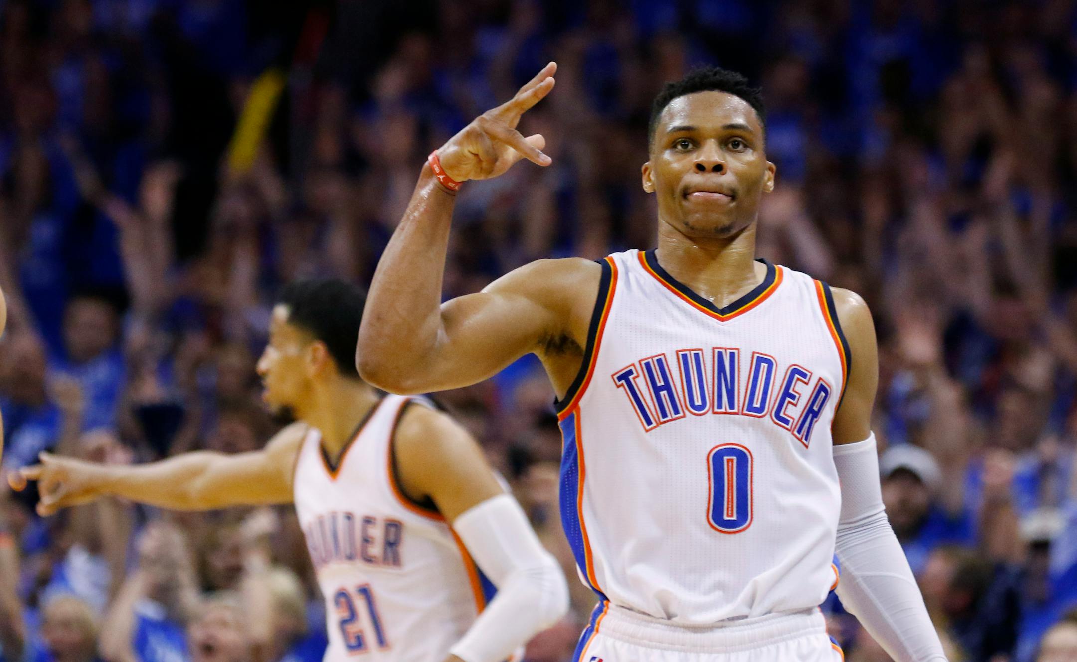 Thunder guard Russell Westbrook