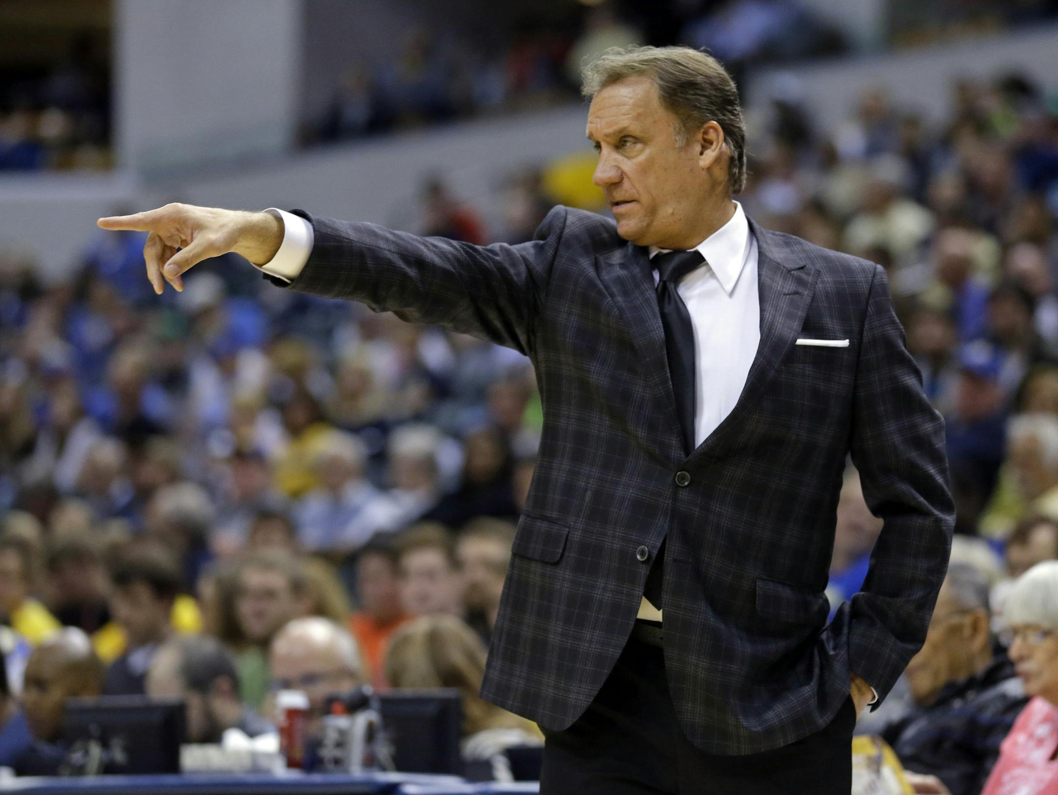 Timberwolves president of basketball operations and coach Flip Saunders.