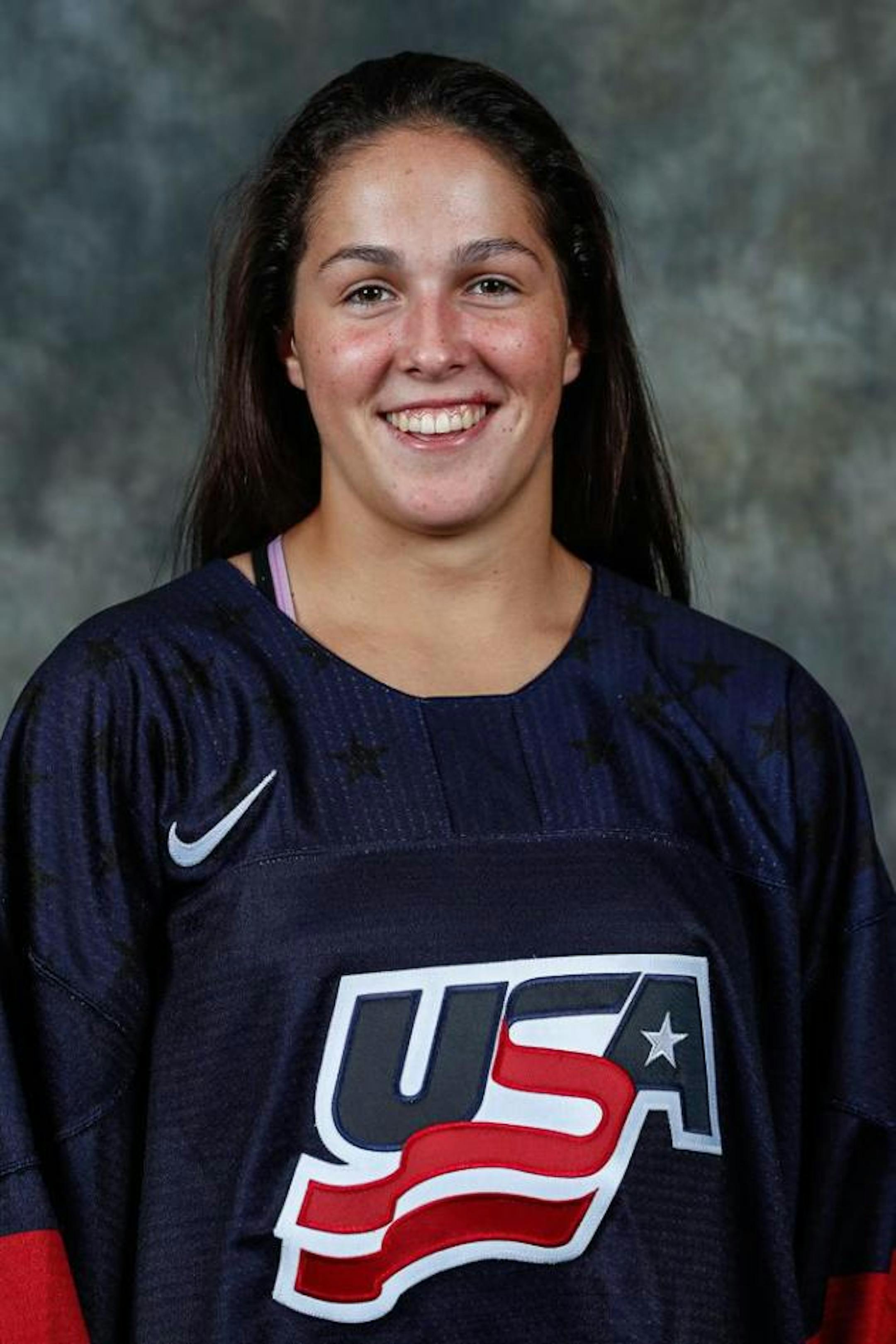 Attendee or staff at USA Hockey Womens U18 or U22 Camp in Lake Placid NY, August 2018. photo by Nancie Battaglia