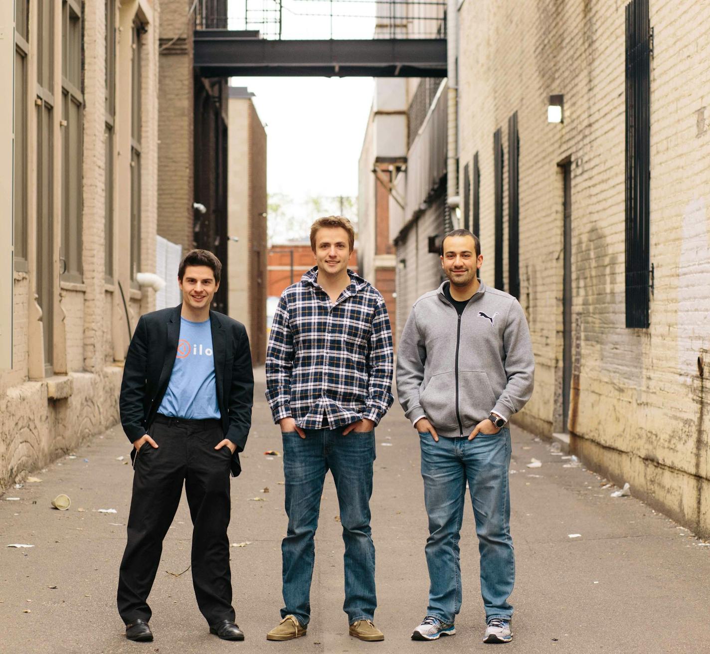 Ilos Videos founders Sean Higgins, Nick Stokman and Peter Fares. Photo by Alexander Vu.