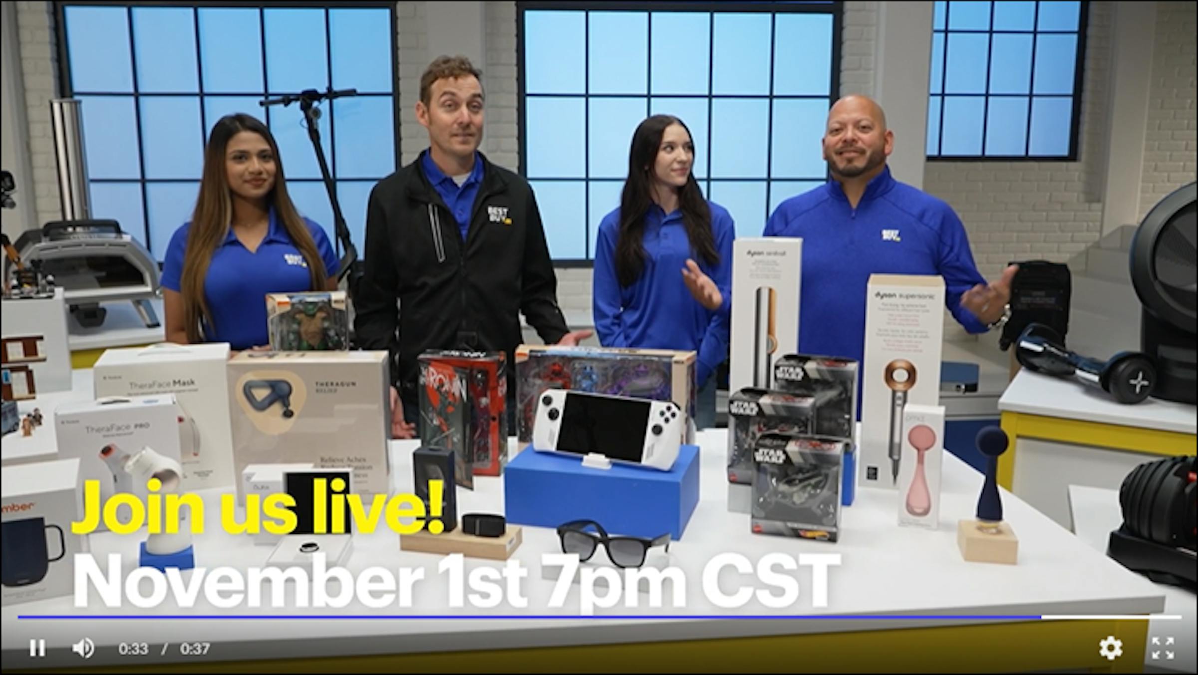 Best Buy livestreams holiday sales events