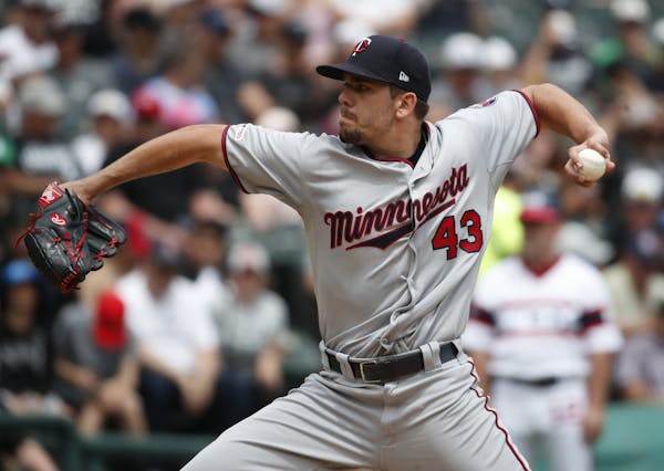 Twins starter Lewis Thorpe struck out seven in his five innings before rain shortened his major league debut in an eventual 4-3 loss to the White Sox 