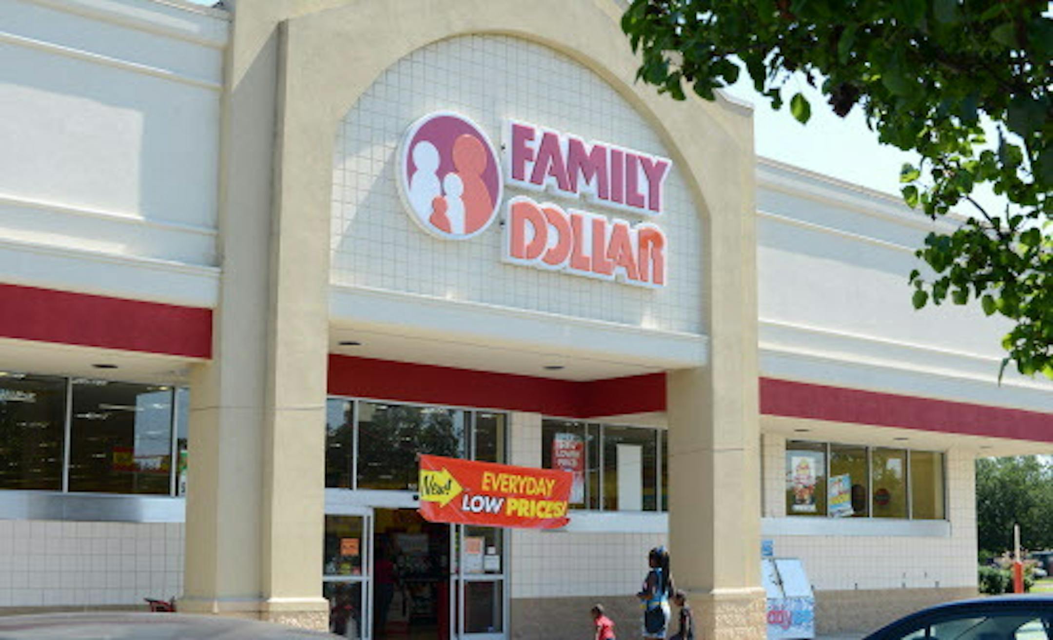 In this Tuesday, July 29, 2014 photo, customers enter a Family Dollar store on Plaza Boulevard, in Kinston, N.C. There&#xed;s now a bidding war for Family Dollar, with Dollar General offering about $9.7 billion for the discounter in an effort to trump Dollar Tree&#xed;s bid of $8.5 billion. (AP Photo/Kinston Free Press, Janet S. Carter)
