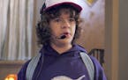 Dustin, played by Gaten Matarazzo, wearing a 1980s-era Science Museum of Minnesota sweatshirt in an episode of &#xec;Stranger Things.&#xee; The second
